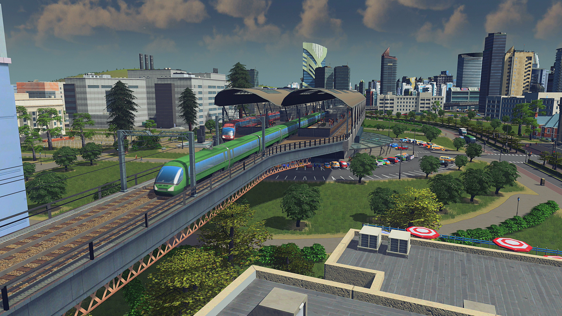 Cities: Skylines - Content Creator Pack: Train Stations screenshot 9