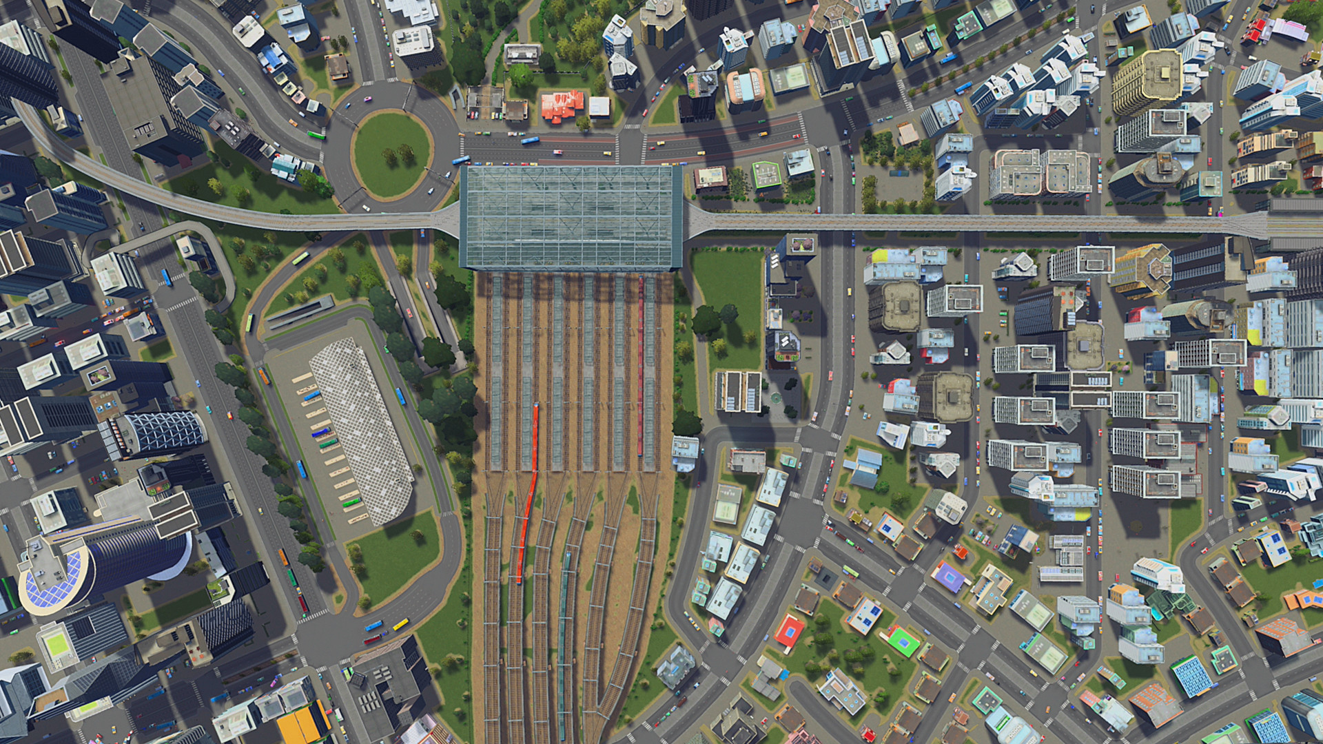Cities: Skylines - Content Creator Pack: Train Stations screenshot 10
