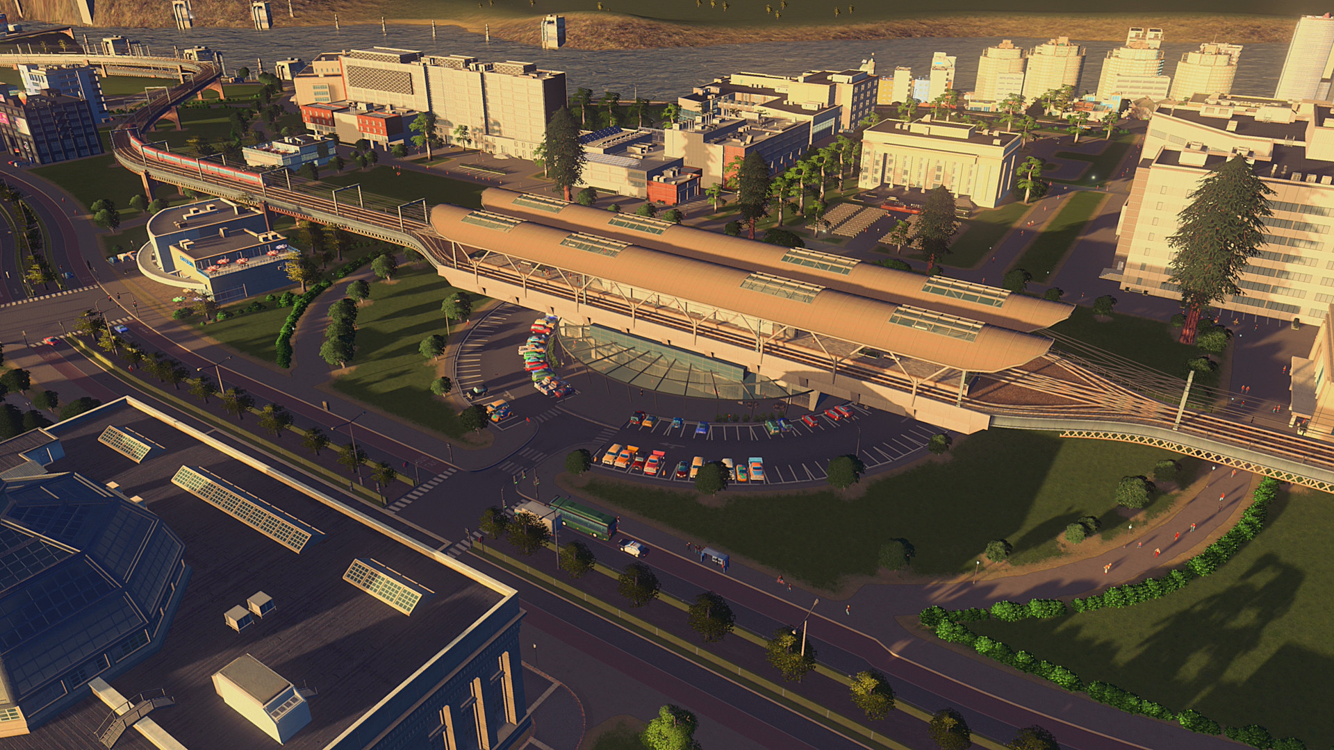 Cities: Skylines - Content Creator Pack: Train Stations screenshot 8