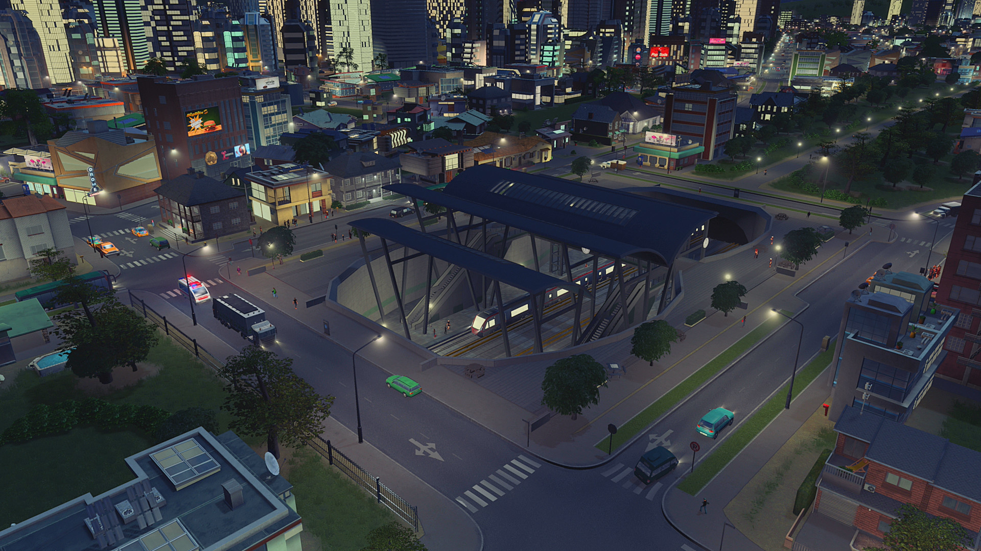 Cities: Skylines - Content Creator Pack: Train Stations screenshot 3