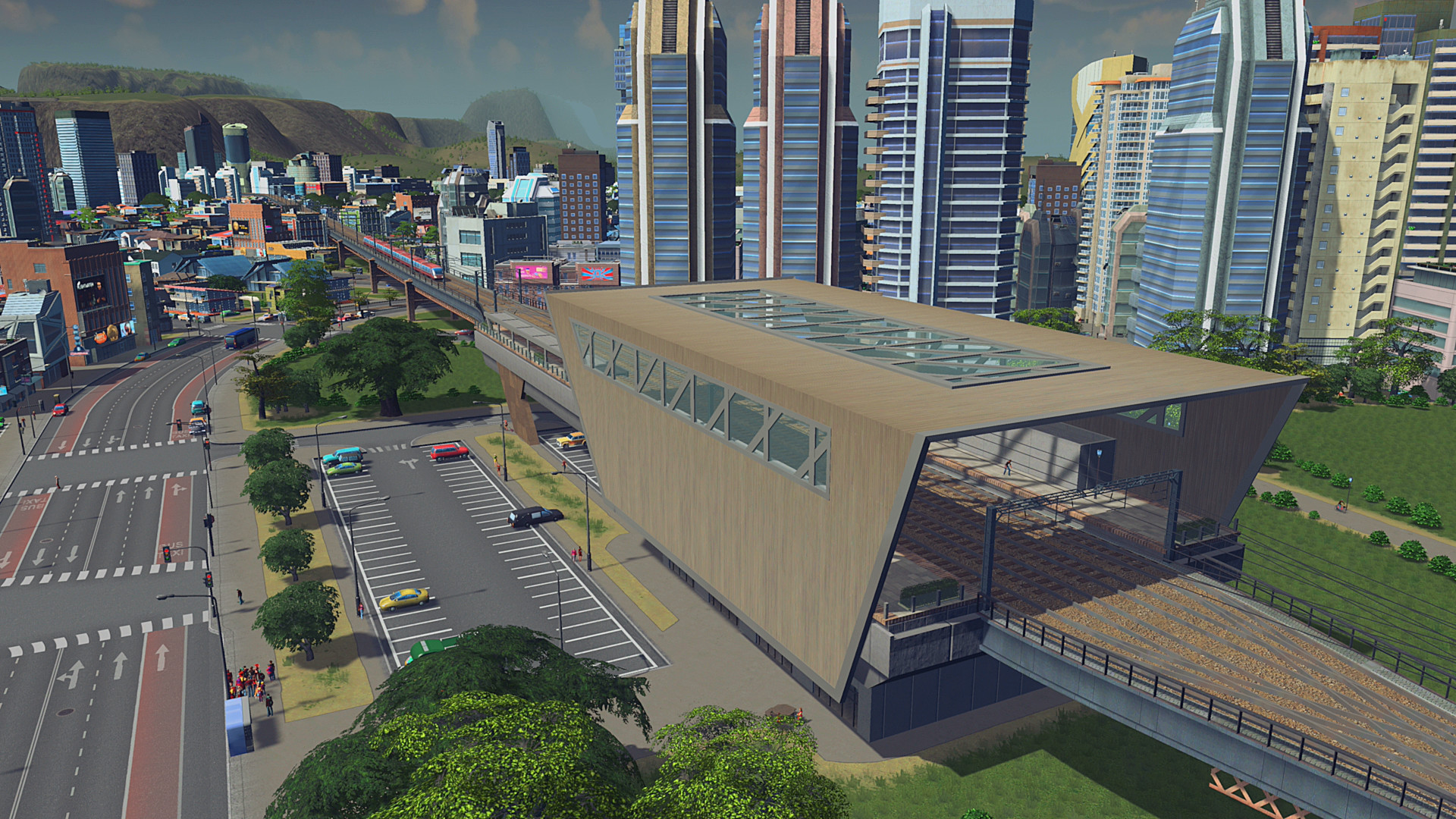 Cities: Skylines - Content Creator Pack: Train Stations screenshot 1