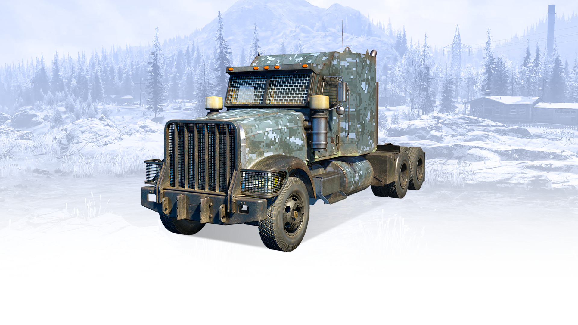 SnowRunner - Navistar 5000-MV Tractor screenshot 1