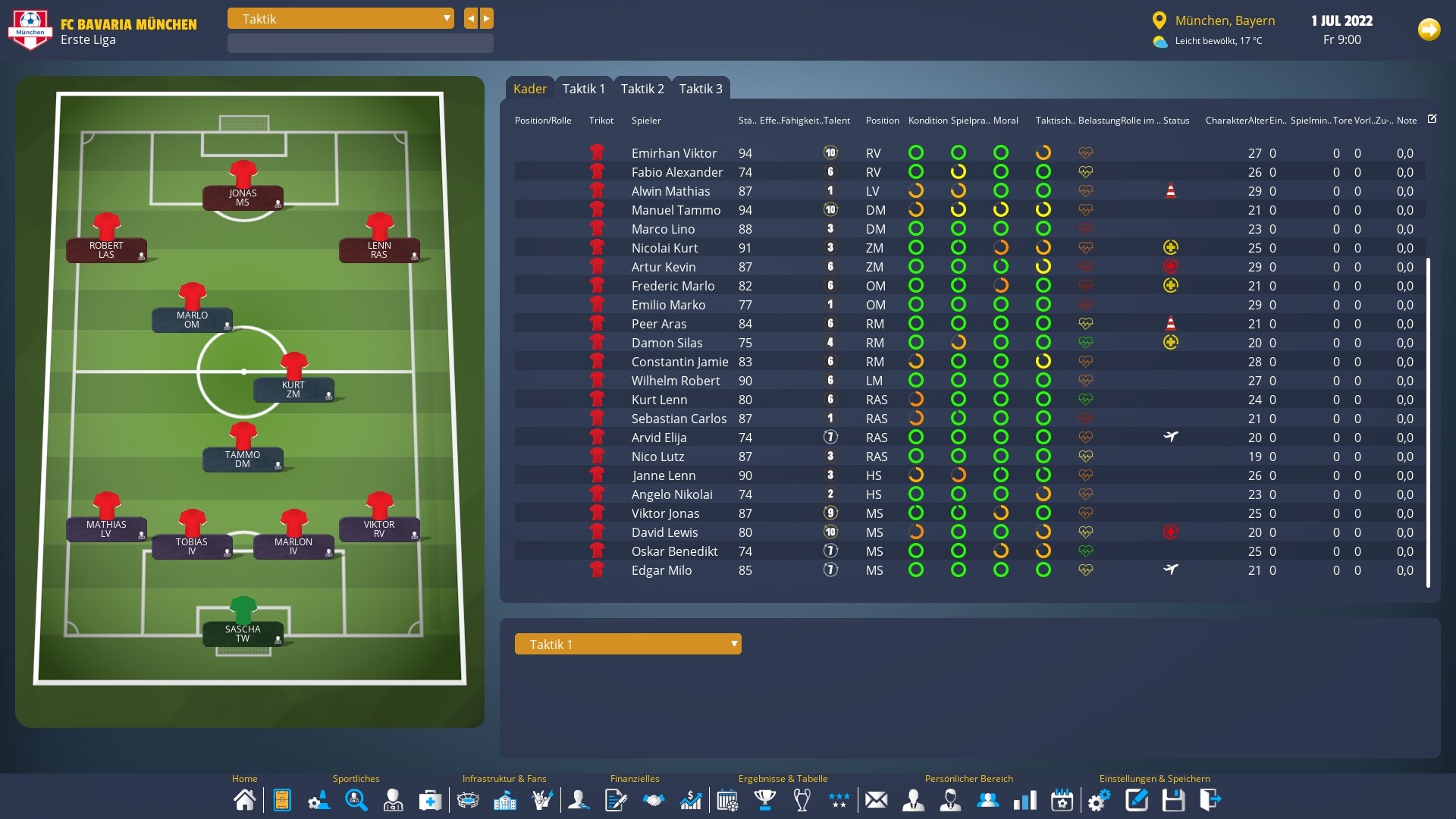 Startelf - Der Fußballmanager screenshot 28
