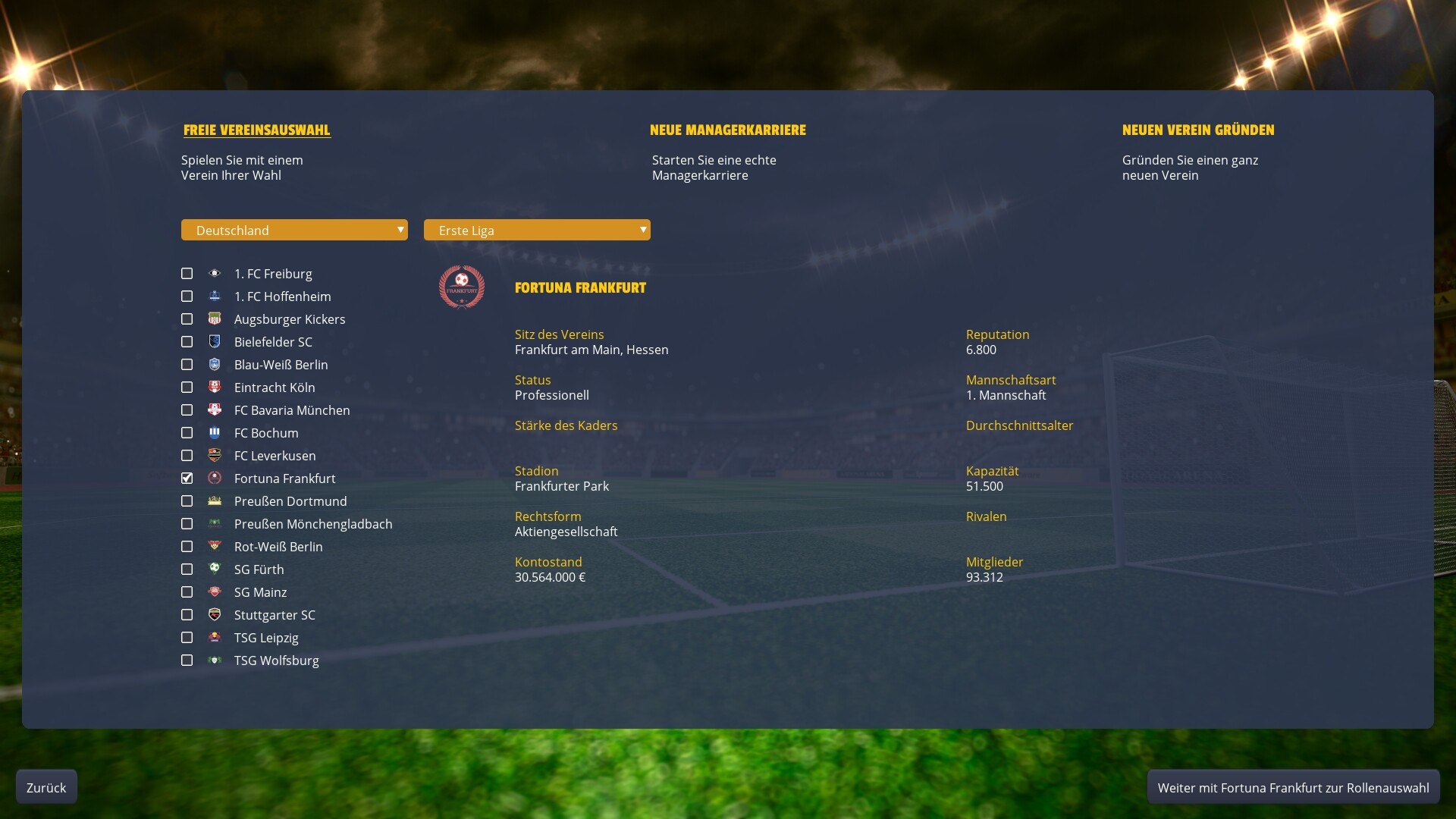 Startelf - Der Fußballmanager screenshot 12