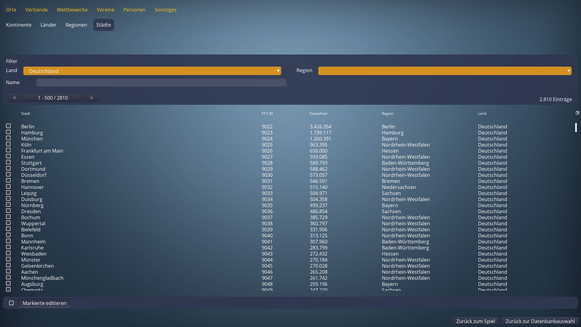 Startelf - Der Fußballmanager screenshot 29