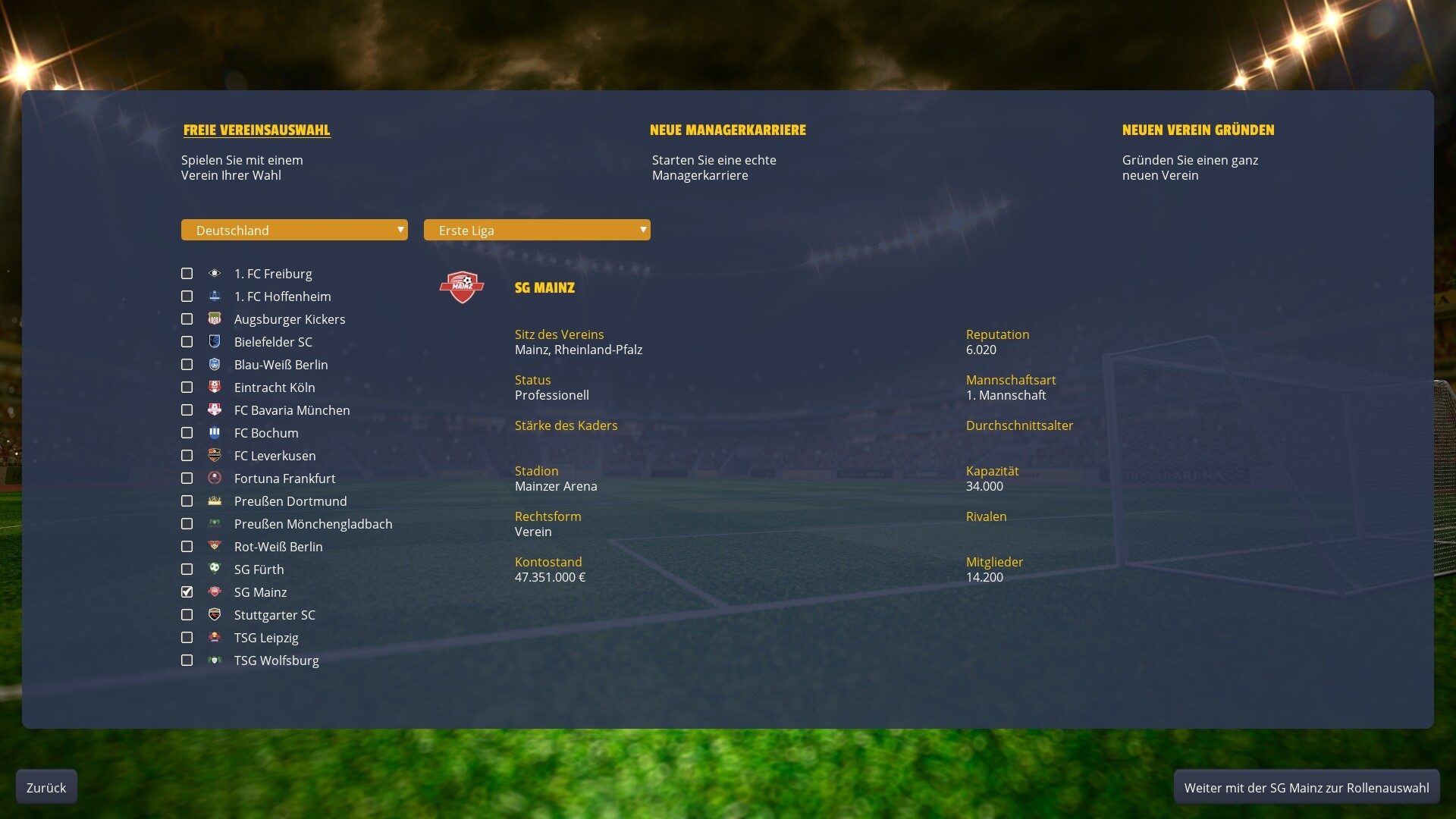 Startelf - Der Fußballmanager screenshot 11