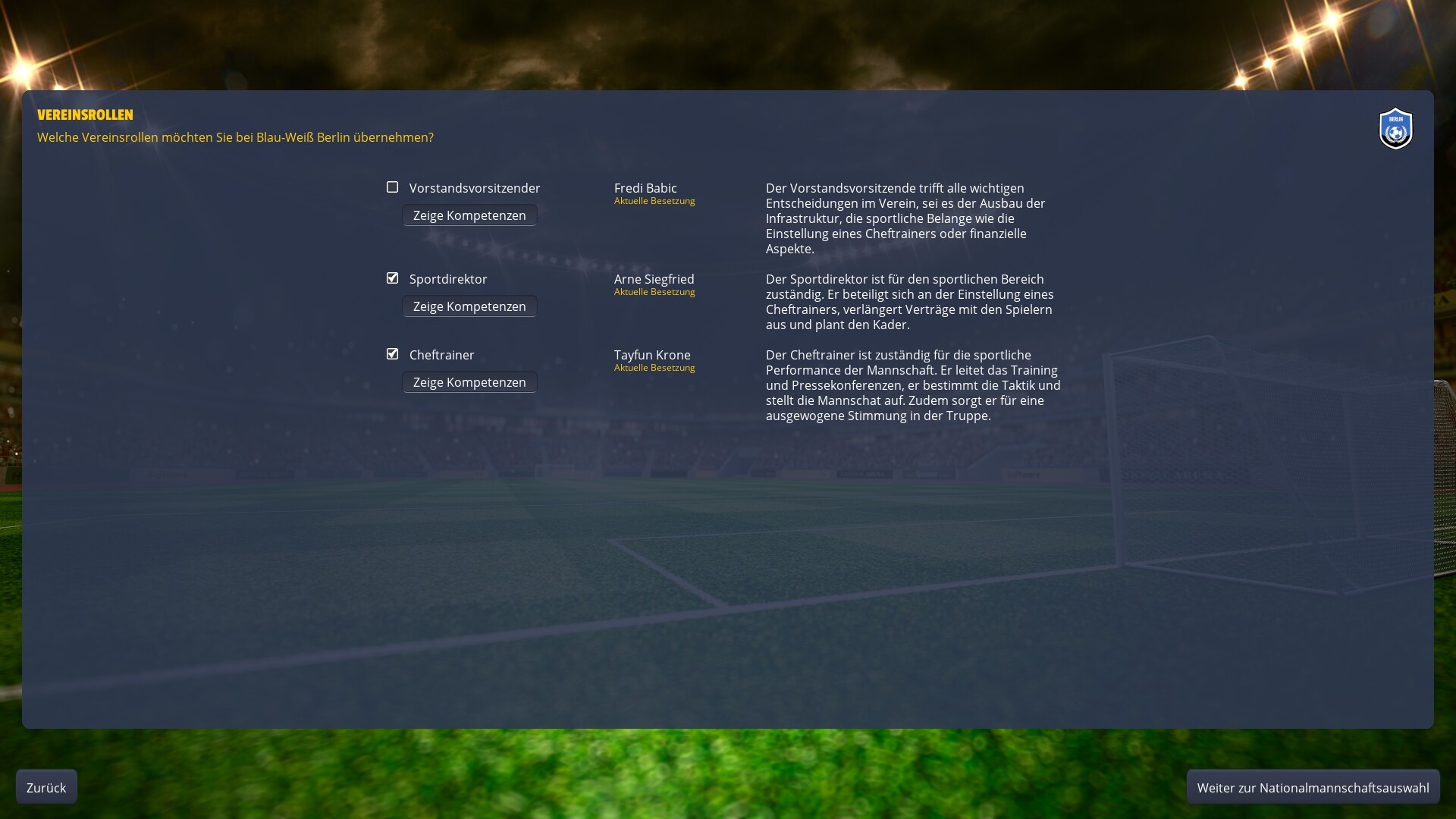 Startelf - Der Fußballmanager screenshot 13