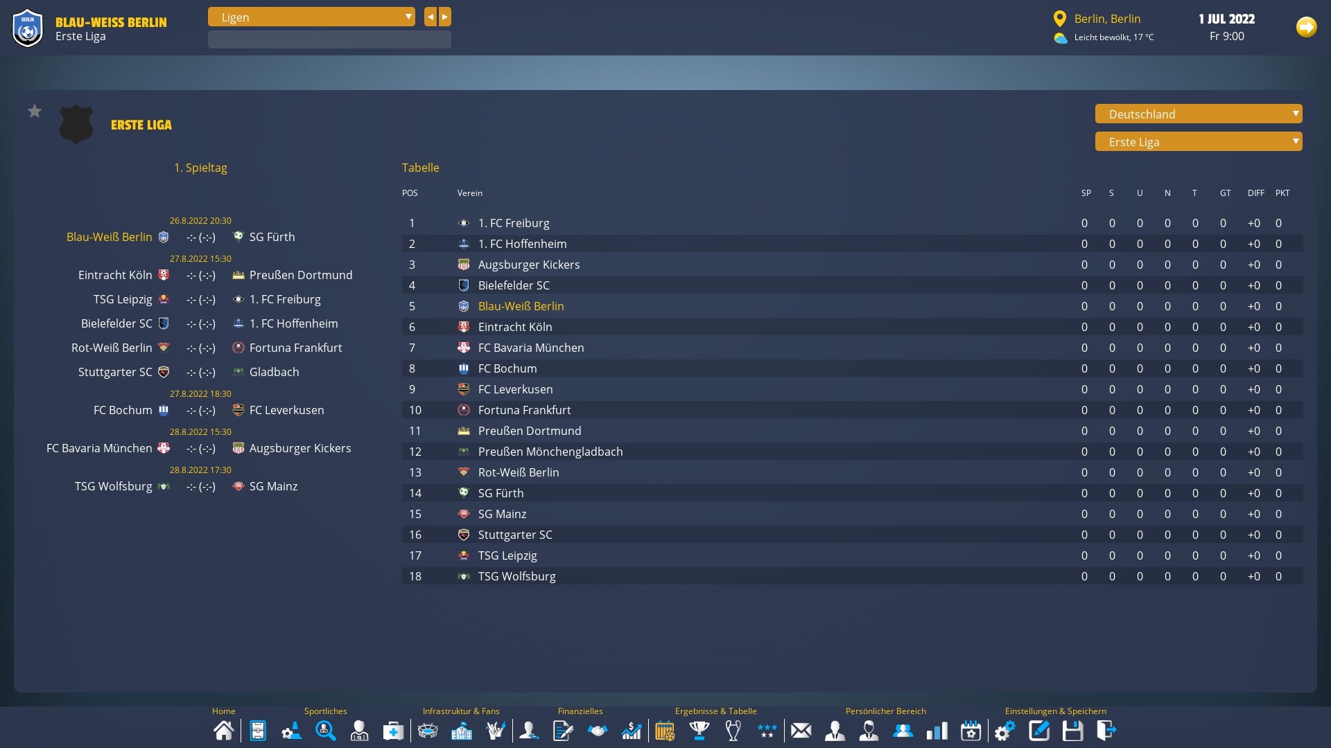 Startelf - Der Fußballmanager screenshot 21