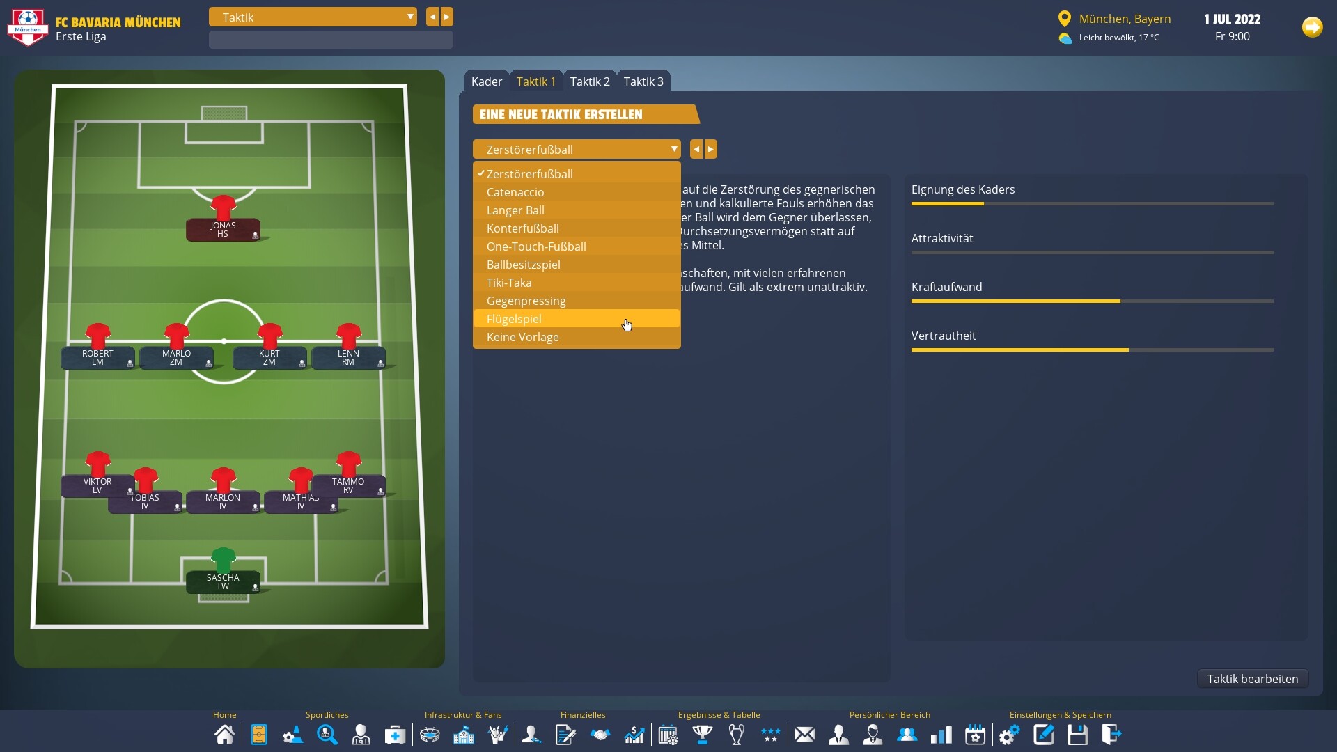 Startelf - Der Fußballmanager screenshot 25