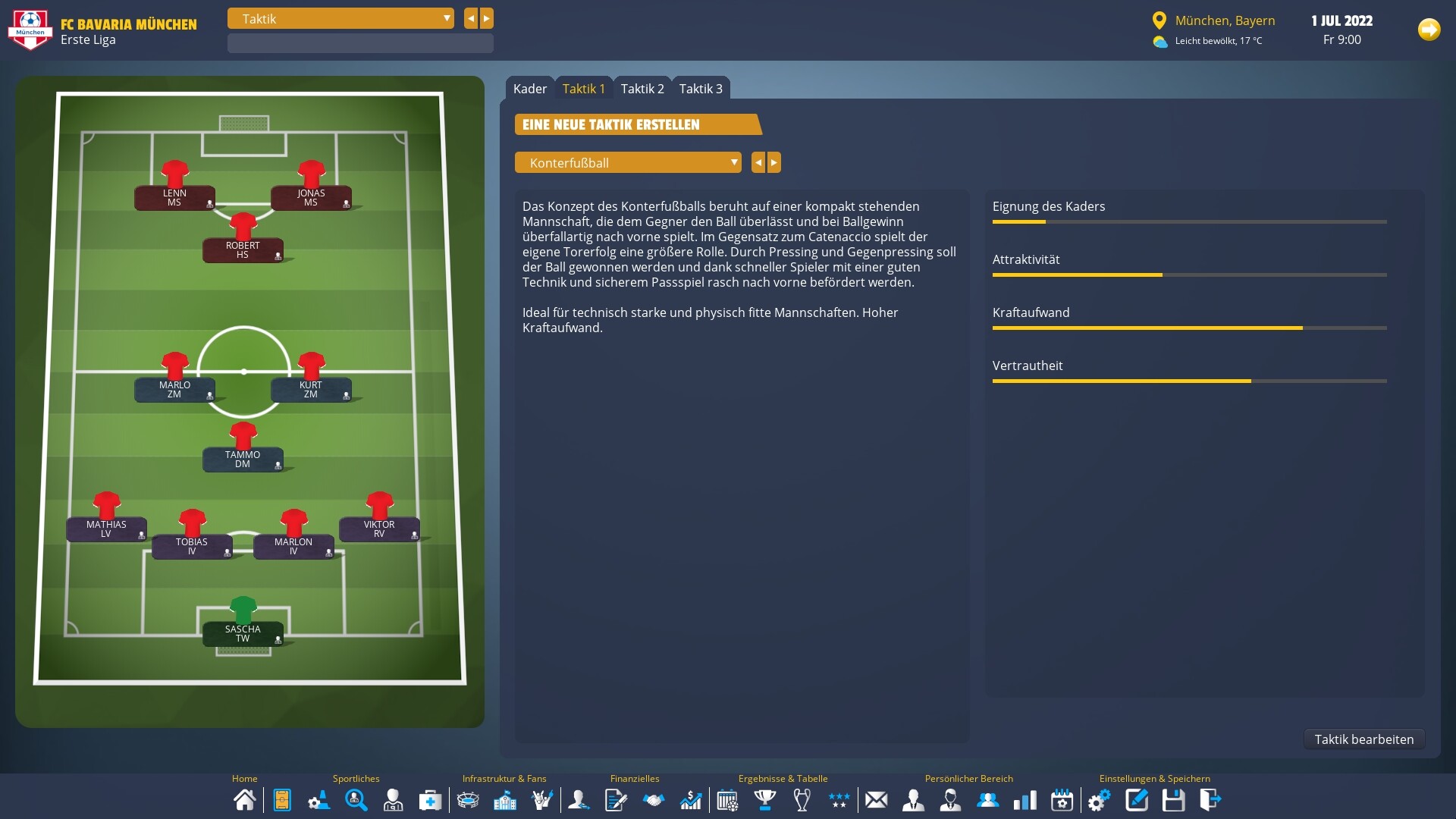 Startelf - Der Fußballmanager screenshot 24
