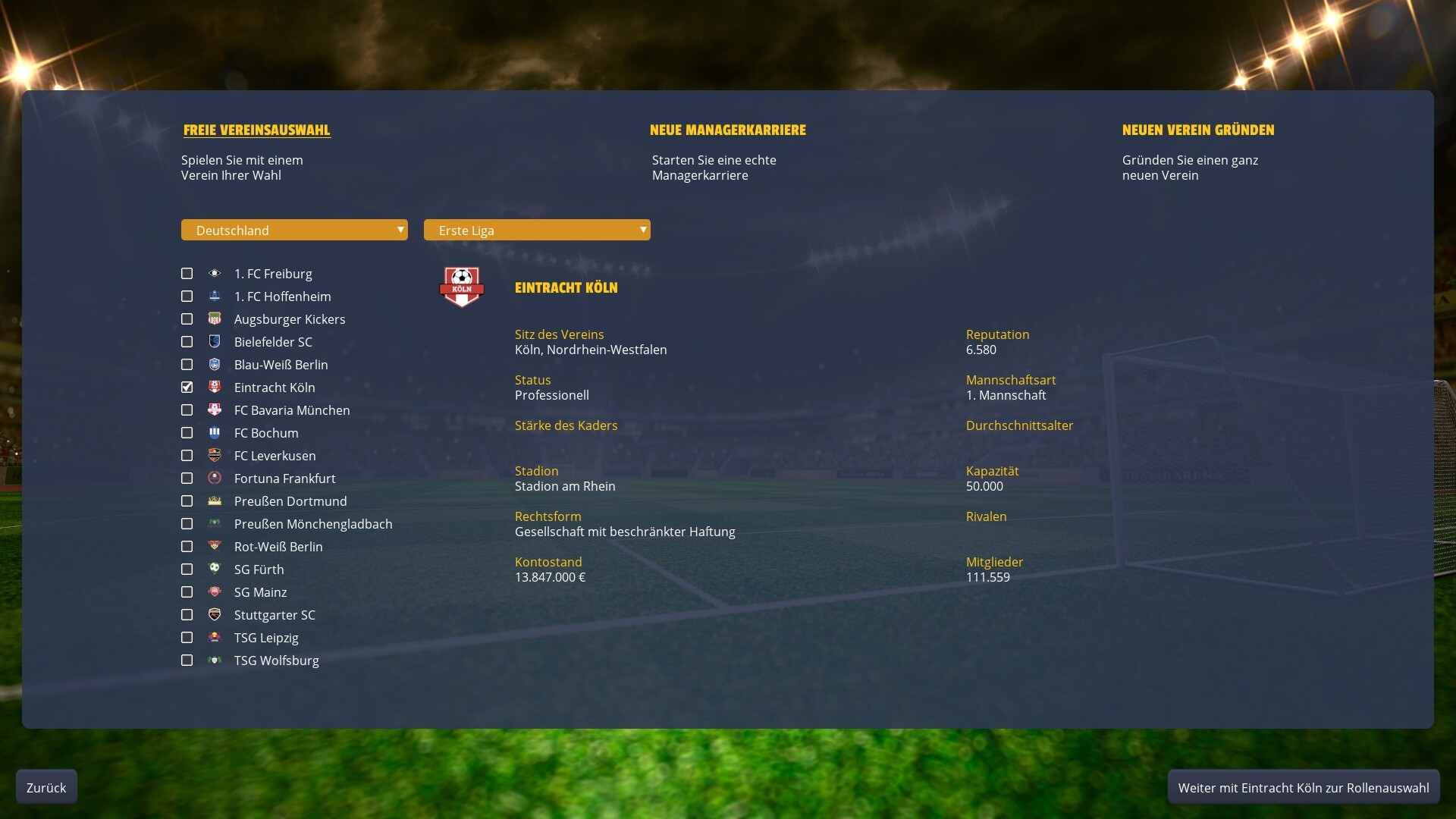 Startelf - Der Fußballmanager screenshot 10