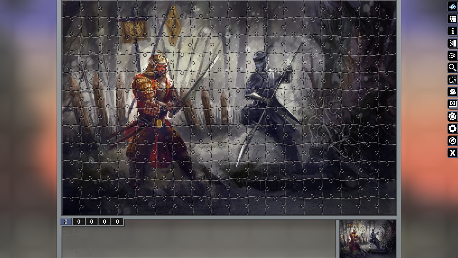 Pixel Puzzles Illustrations & Anime - Jigsaw Pack: Samurai screenshot 7