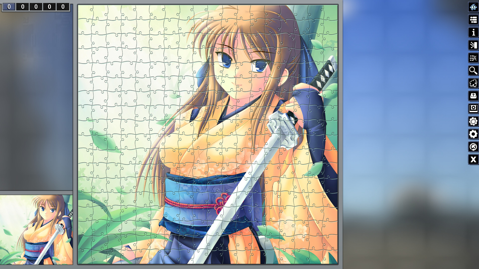 Pixel Puzzles Illustrations & Anime - Jigsaw Pack: Samurai screenshot 5