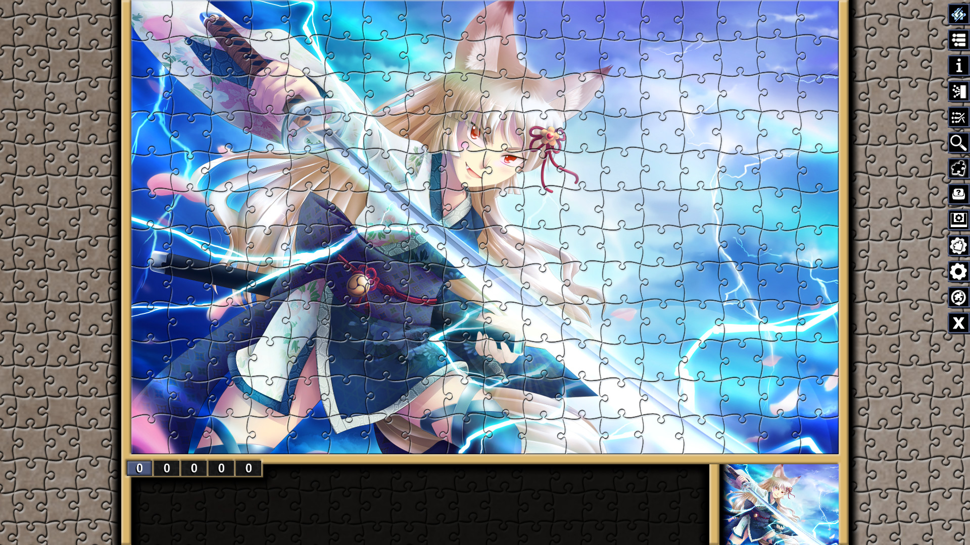 Pixel Puzzles Illustrations & Anime - Jigsaw Pack: Neko screenshot 8