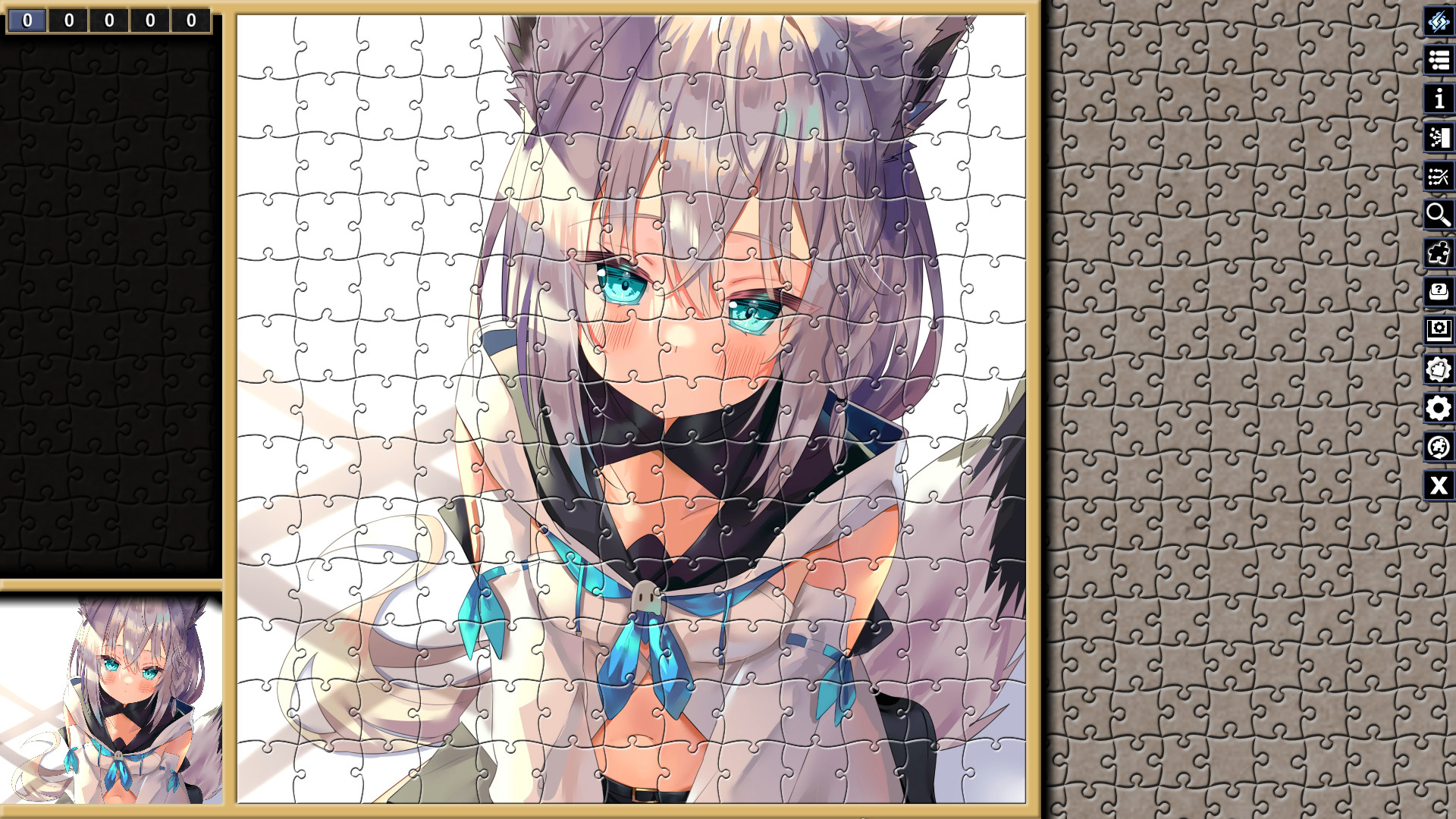 Pixel Puzzles Illustrations & Anime - Jigsaw Pack: Neko screenshot 9