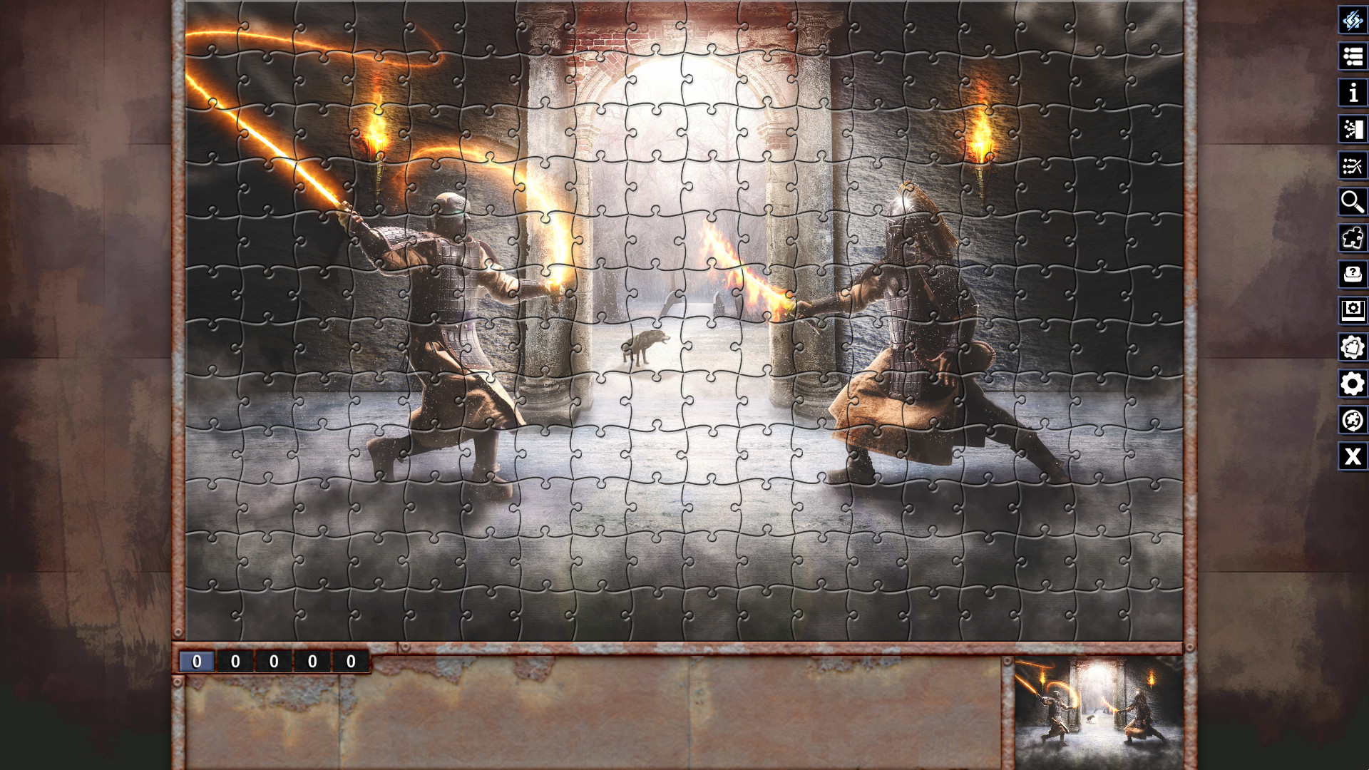 Pixel Puzzles Illustrations & Anime - Jigsaw Pack: Warriors screenshot 4