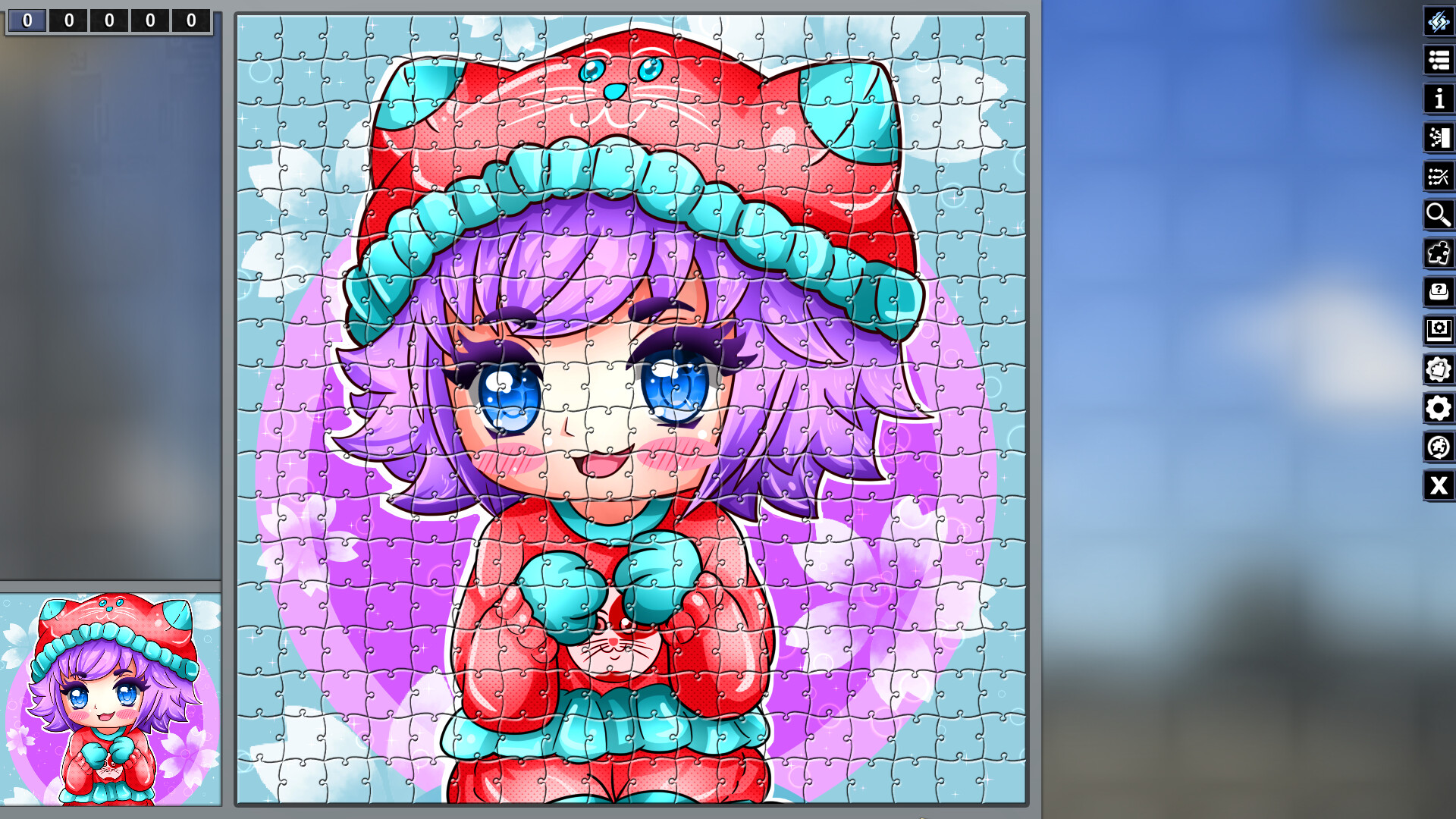 Pixel Puzzles Illustrations & Anime - Jigsaw Pack: Chibi screenshot 3