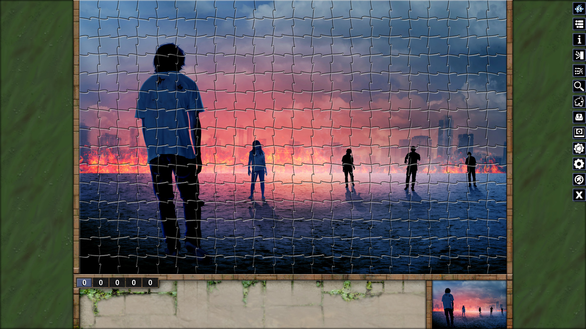 Pixel Puzzles Illustrations & Anime - Jigsaw Pack: Zombies screenshot 1