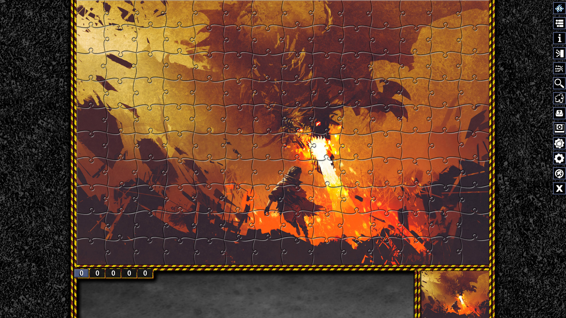 Pixel Puzzles Illustrations & Anime - Jigsaw Pack: Dragons screenshot 1