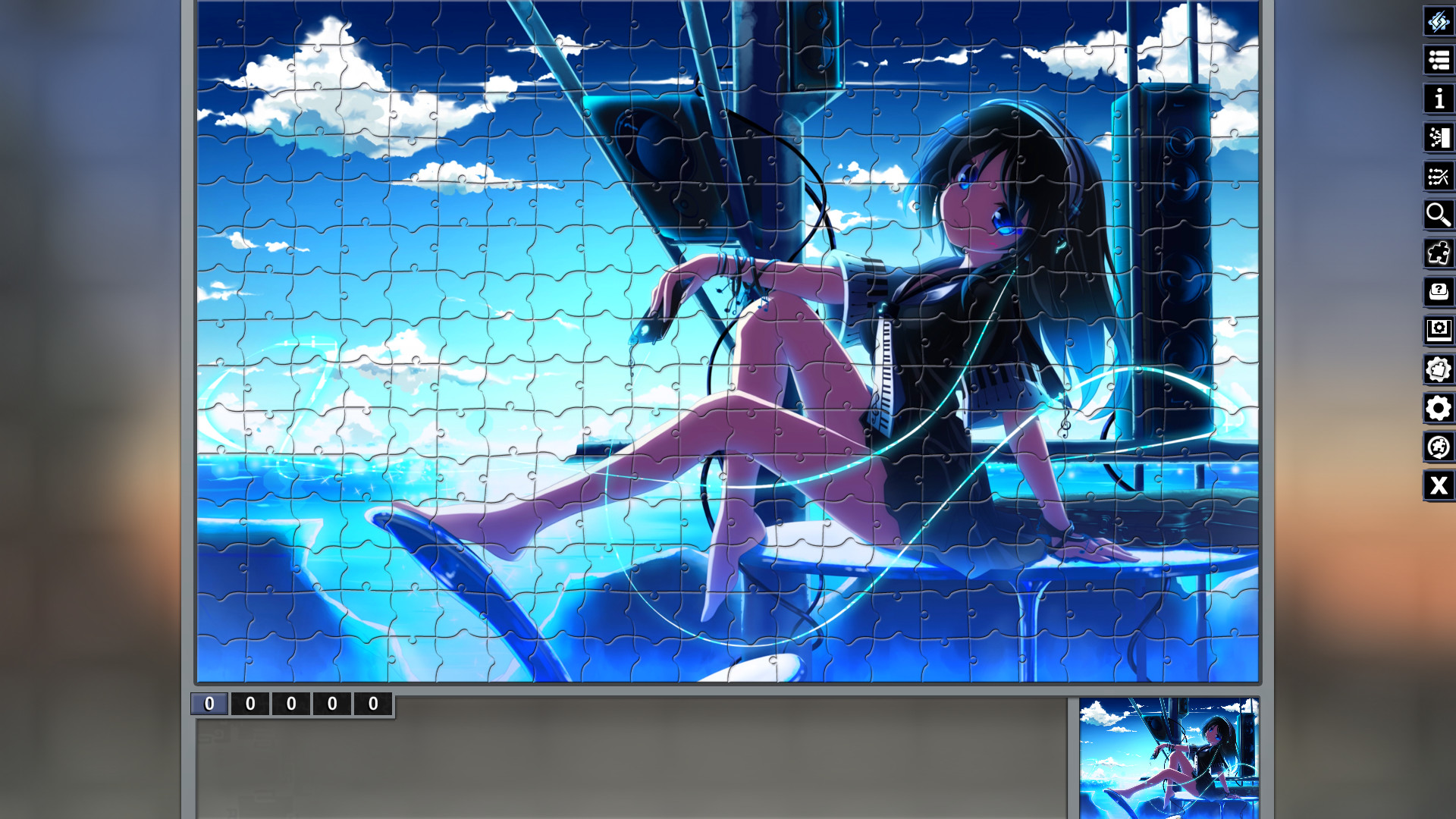 Pixel Puzzles Illustrations & Anime - Jigsaw Pack: Musix screenshot 1