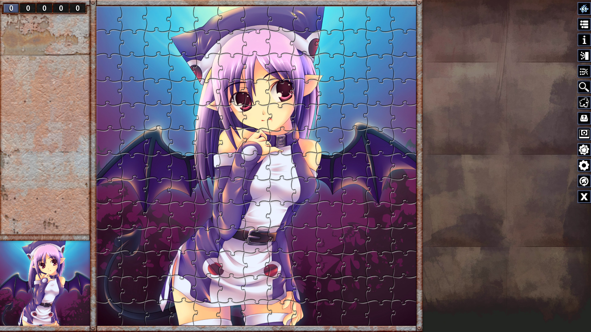 Pixel Puzzles Illustrations & Anime - Jigsaw Pack: Dark Sided screenshot 4
