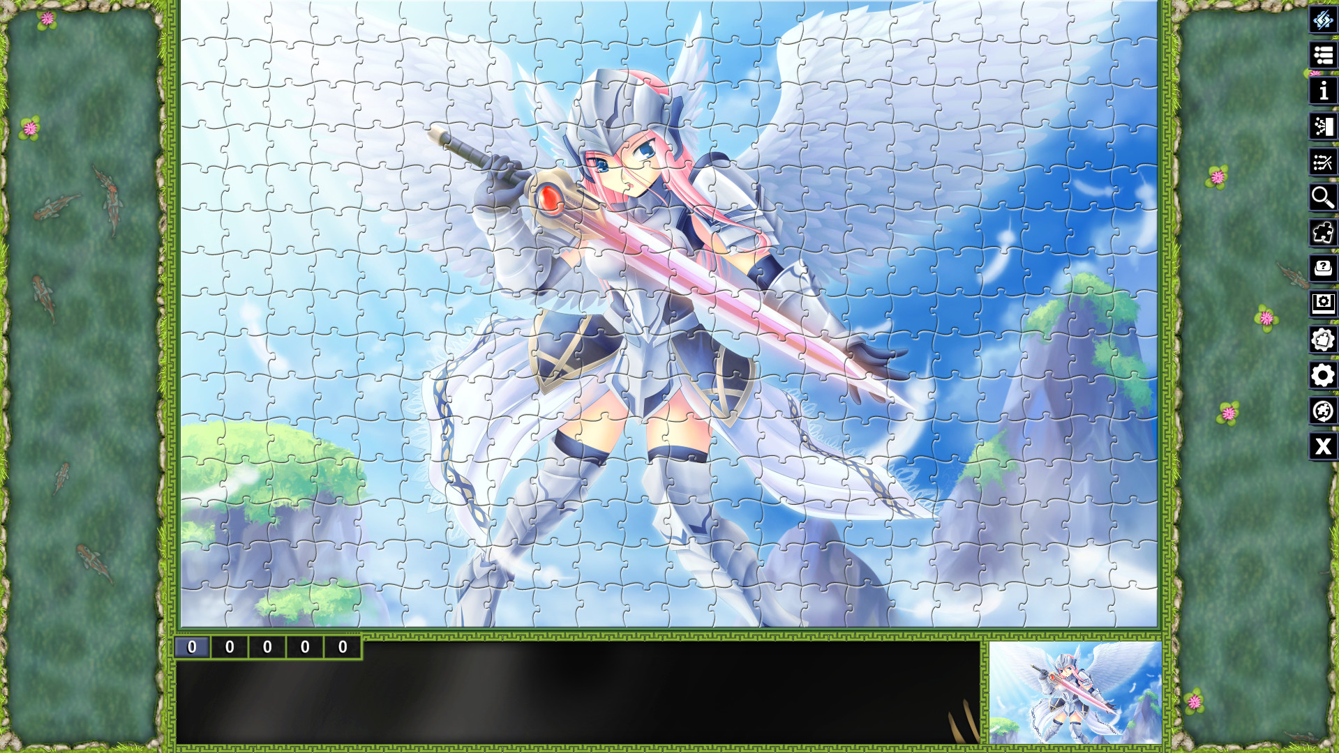 Pixel Puzzles Illustrations & Anime - Jigsaw Pack: Angels screenshot 4