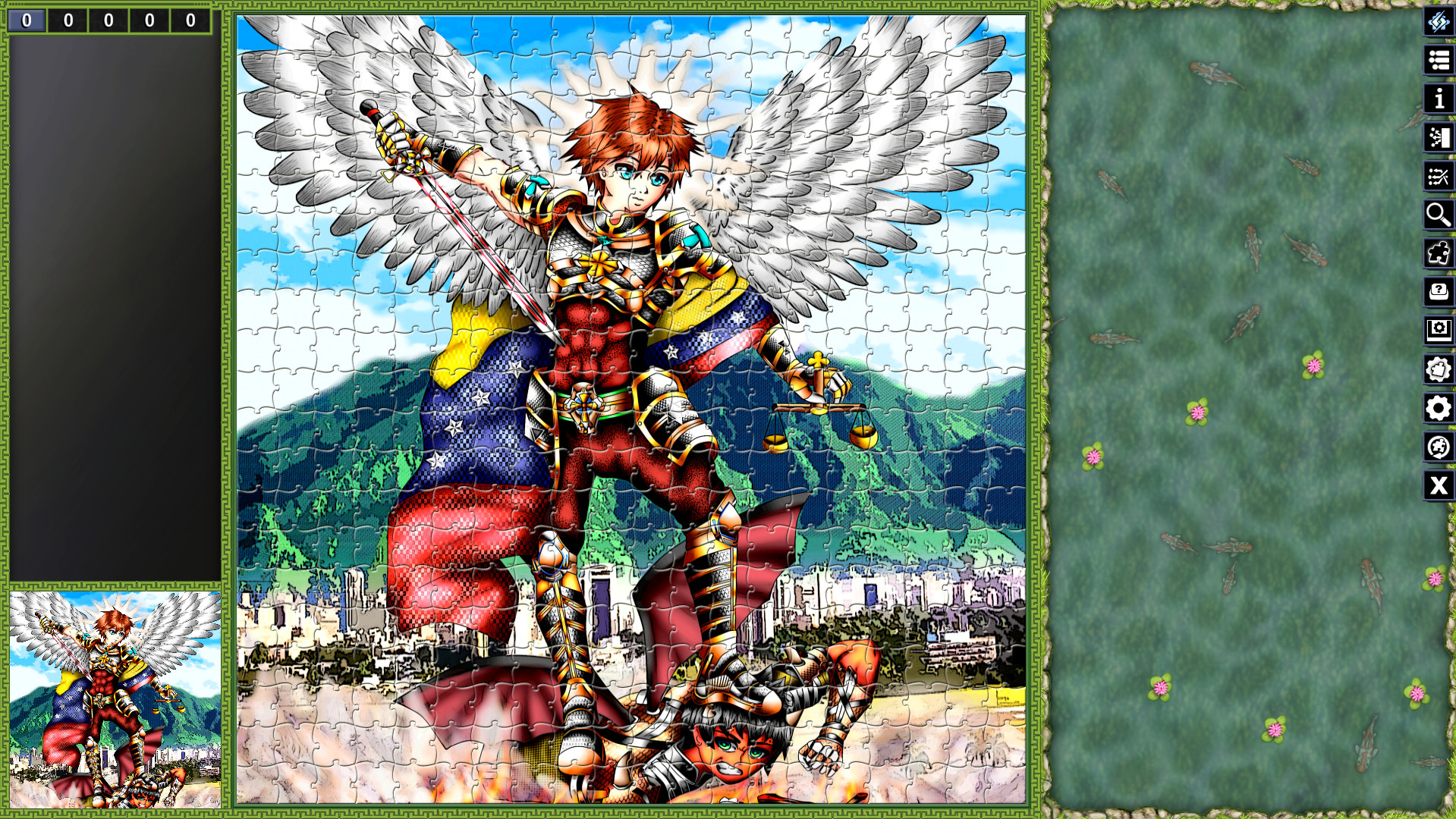 Pixel Puzzles Illustrations & Anime - Jigsaw Pack: Angels screenshot 3