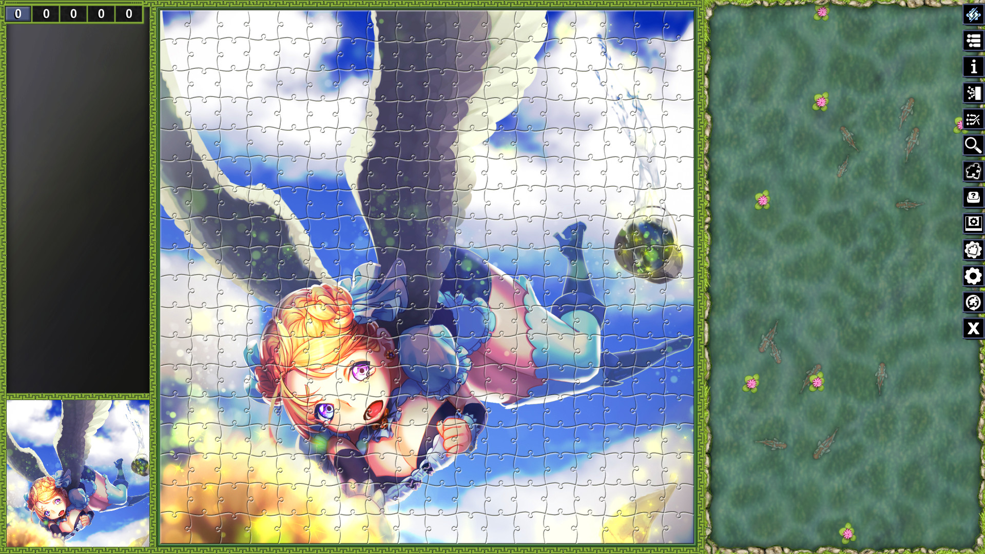 Pixel Puzzles Illustrations & Anime - Jigsaw Pack: Angels screenshot 2