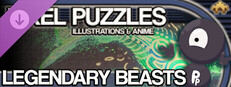 Pixel Puzzles Illustrations & Anime - Jigsaw Pack: Legendary Beasts