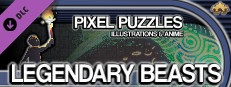 Pixel Puzzles Illustrations & Anime - Jigsaw Pack: Legendary Beasts