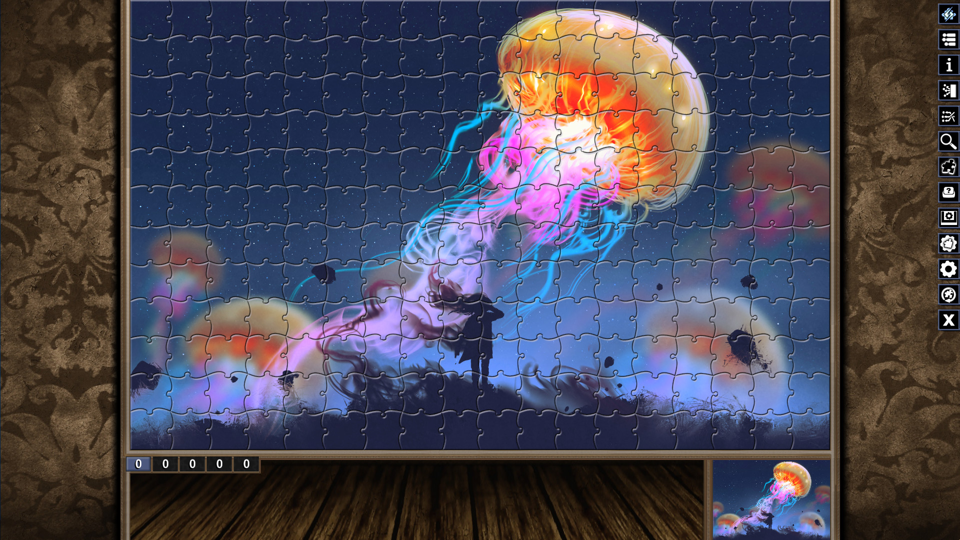 Pixel Puzzles Illustrations & Anime - Jigsaw Pack: Legendary Beasts screenshot 3