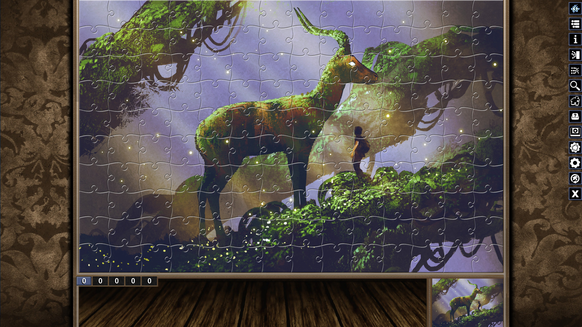 Pixel Puzzles Illustrations & Anime - Jigsaw Pack: Legendary Beasts screenshot 9