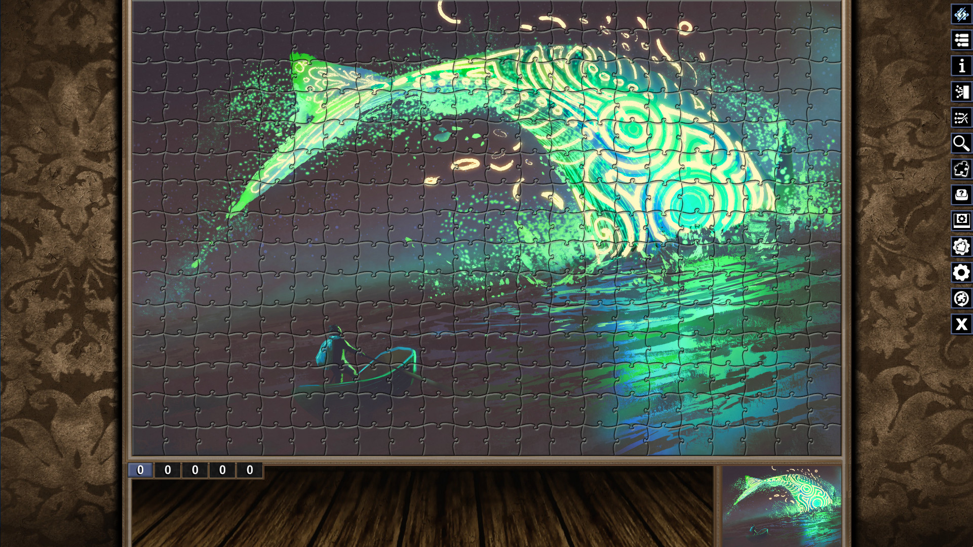 Pixel Puzzles Illustrations & Anime - Jigsaw Pack: Legendary Beasts screenshot 7