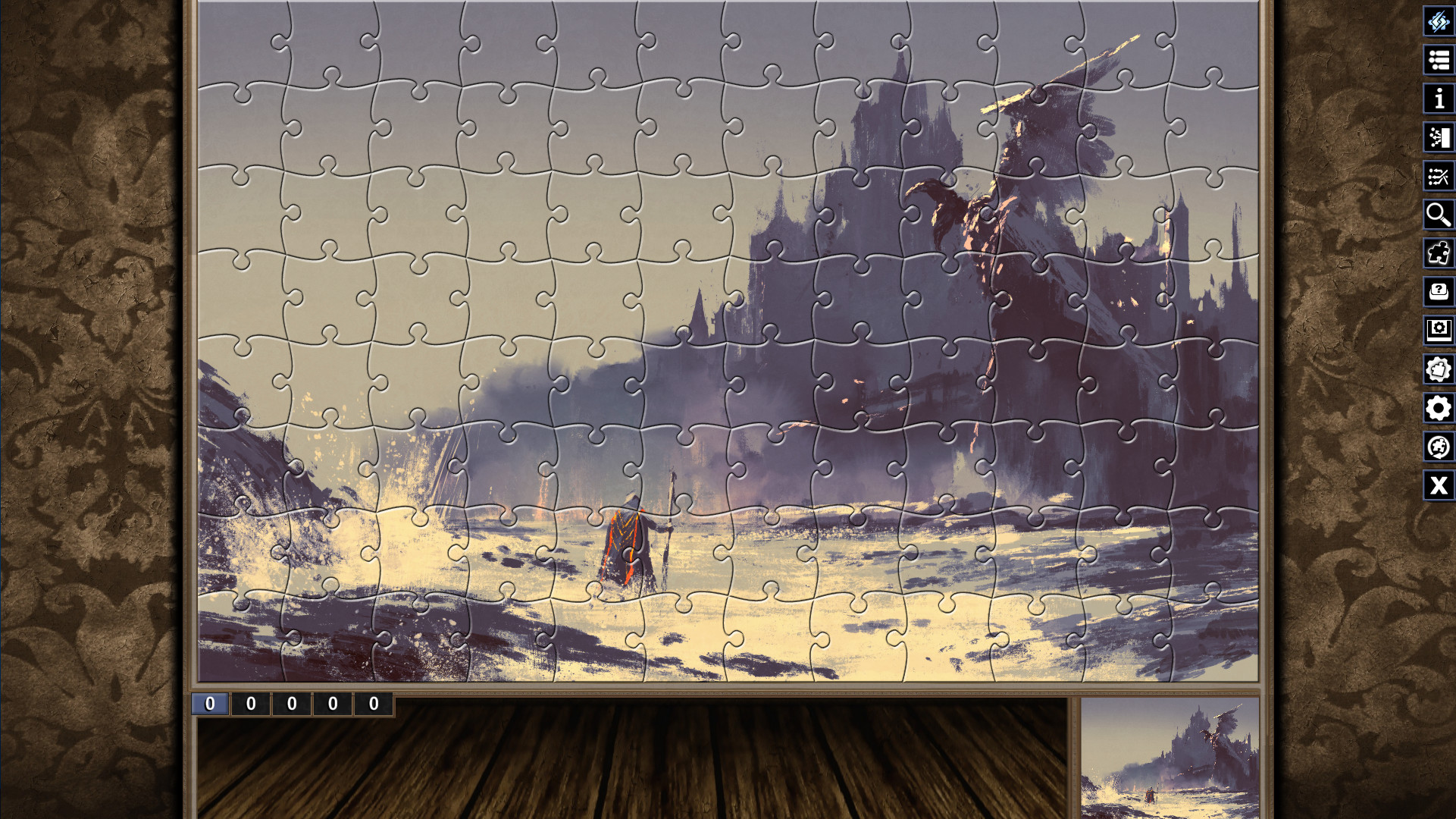 Pixel Puzzles Illustrations & Anime - Jigsaw Pack: Legendary Beasts screenshot 10