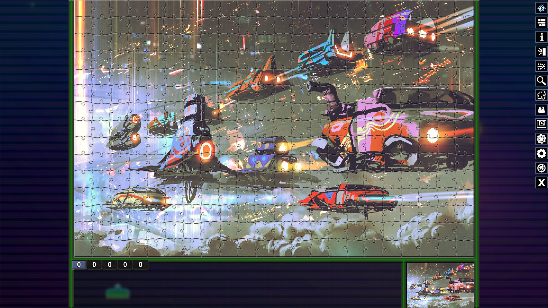 Pixel Puzzles Illustrations & Anime - Jigsaw Pack: Sci-Fi screenshot 7