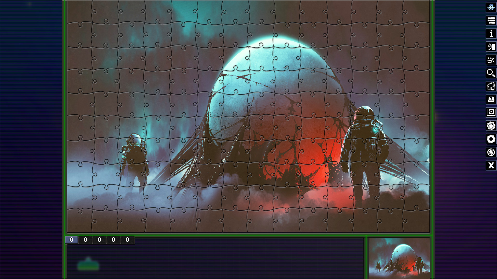 Pixel Puzzles Illustrations & Anime - Jigsaw Pack: Sci-Fi screenshot 6