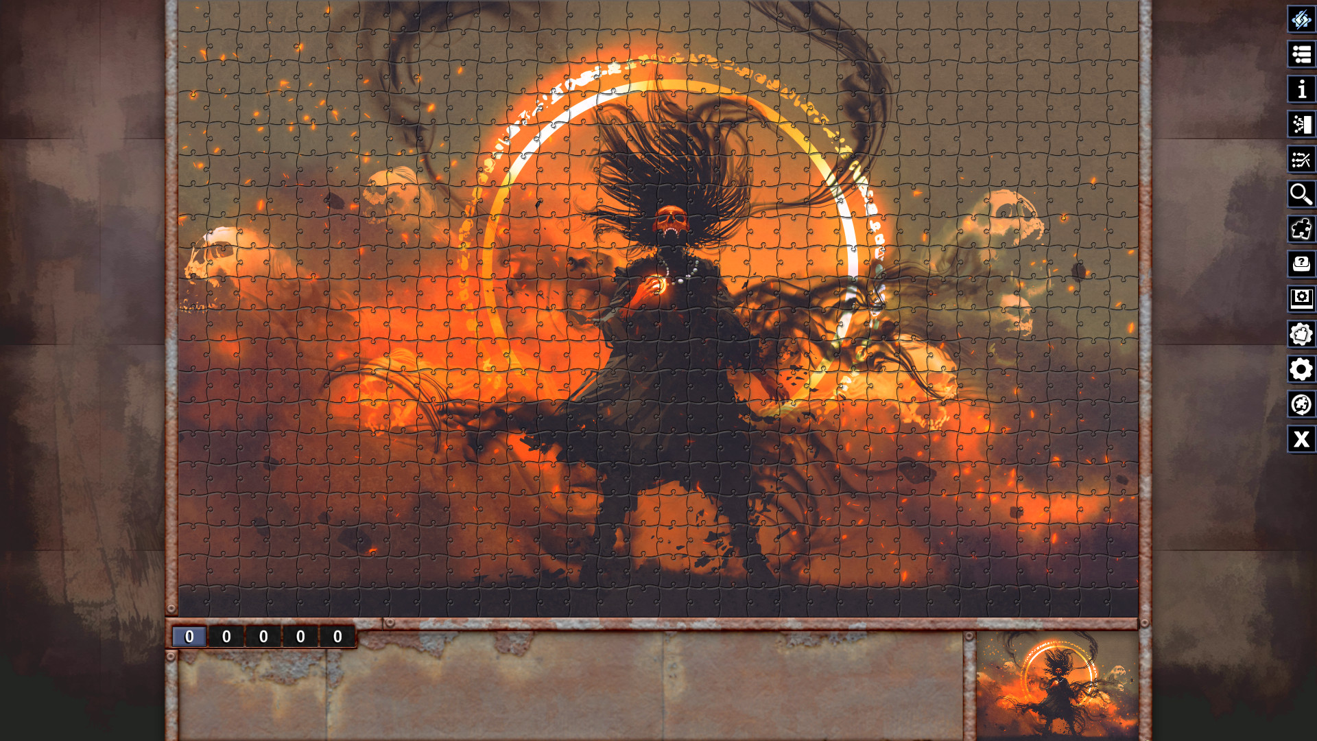Pixel Puzzles Illustrations & Anime - Jigsaw Pack: Horror screenshot 4