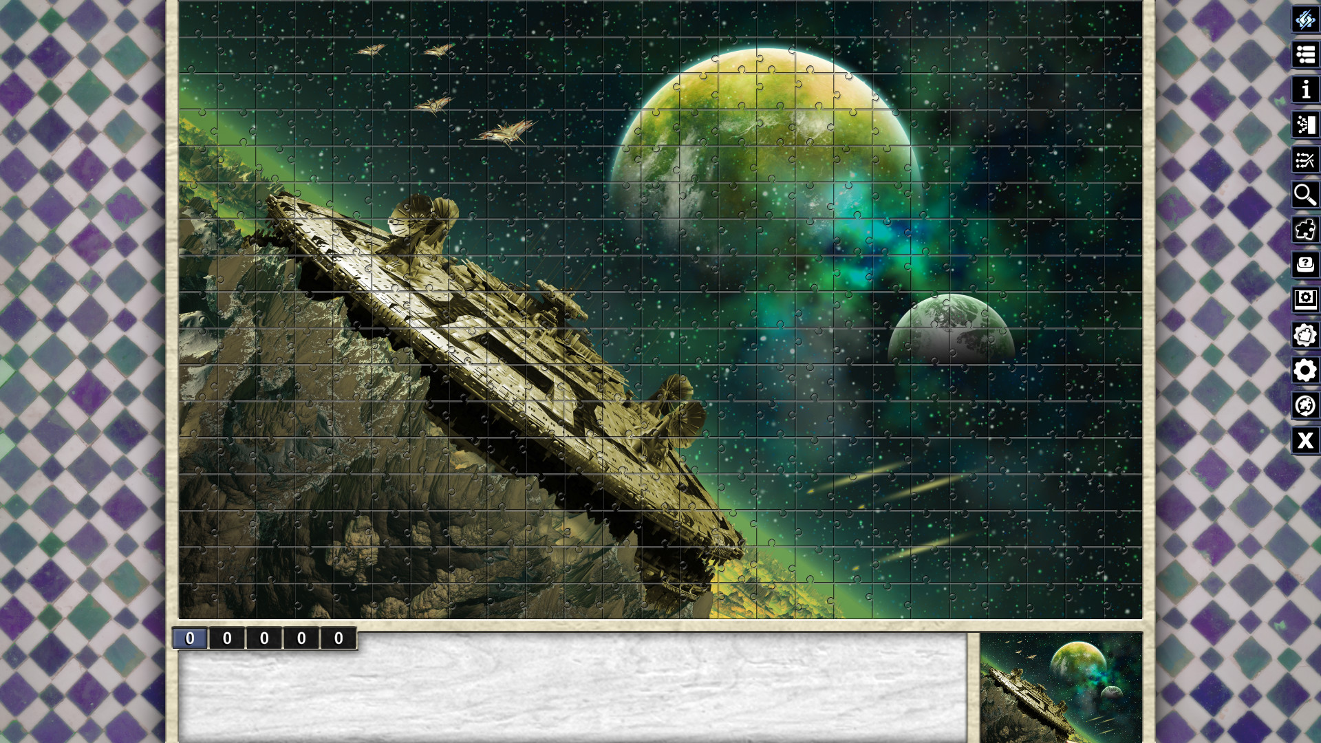 Pixel Puzzles Illustrations & Anime - Jigsaw Pack: Space screenshot 5