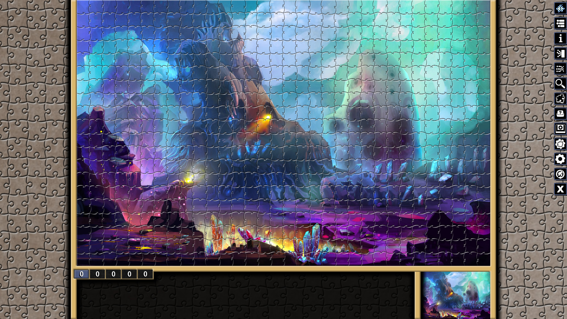 Pixel Puzzles Illustrations & Anime - Jigsaw Pack: Distant Worlds screenshot 6