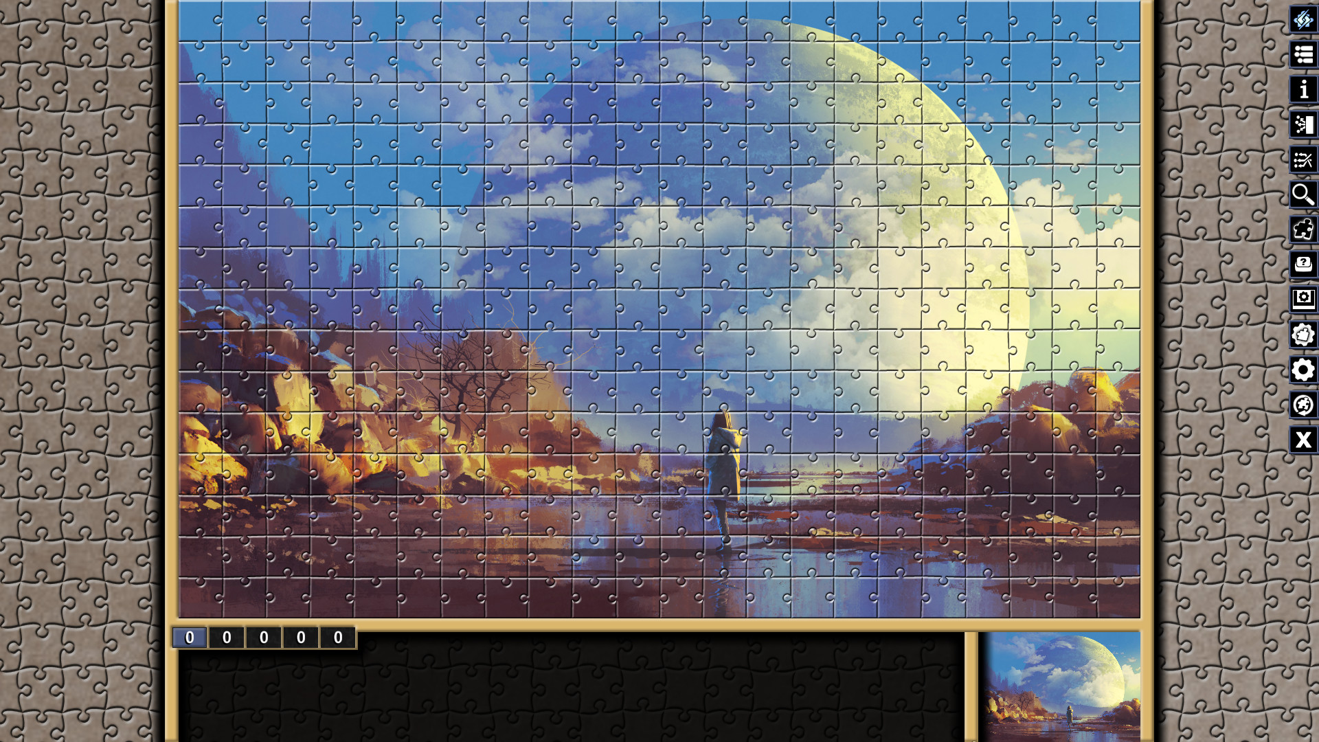Pixel Puzzles Illustrations & Anime - Jigsaw Pack: Distant Worlds screenshot 2