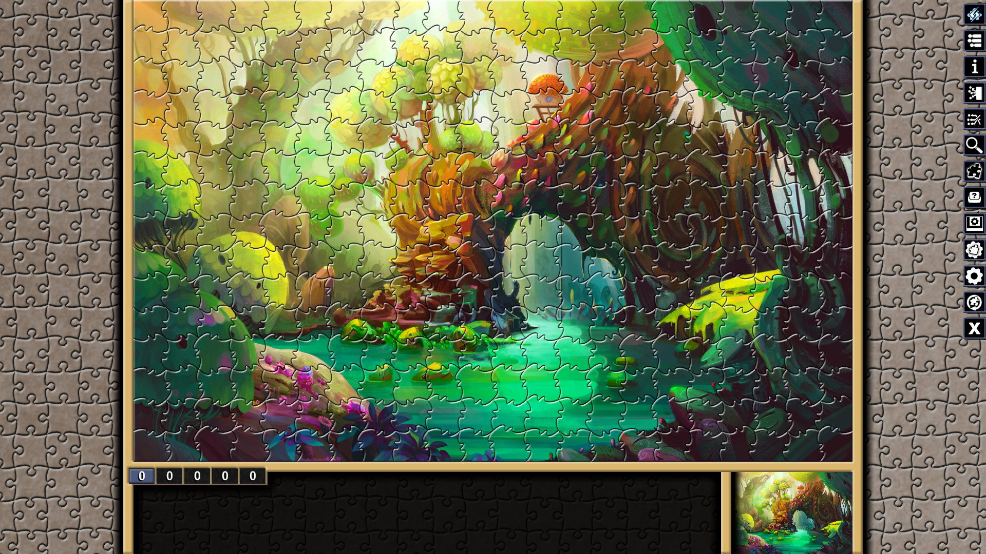 Pixel Puzzles Illustrations & Anime - Jigsaw Pack: Distant Worlds screenshot 4