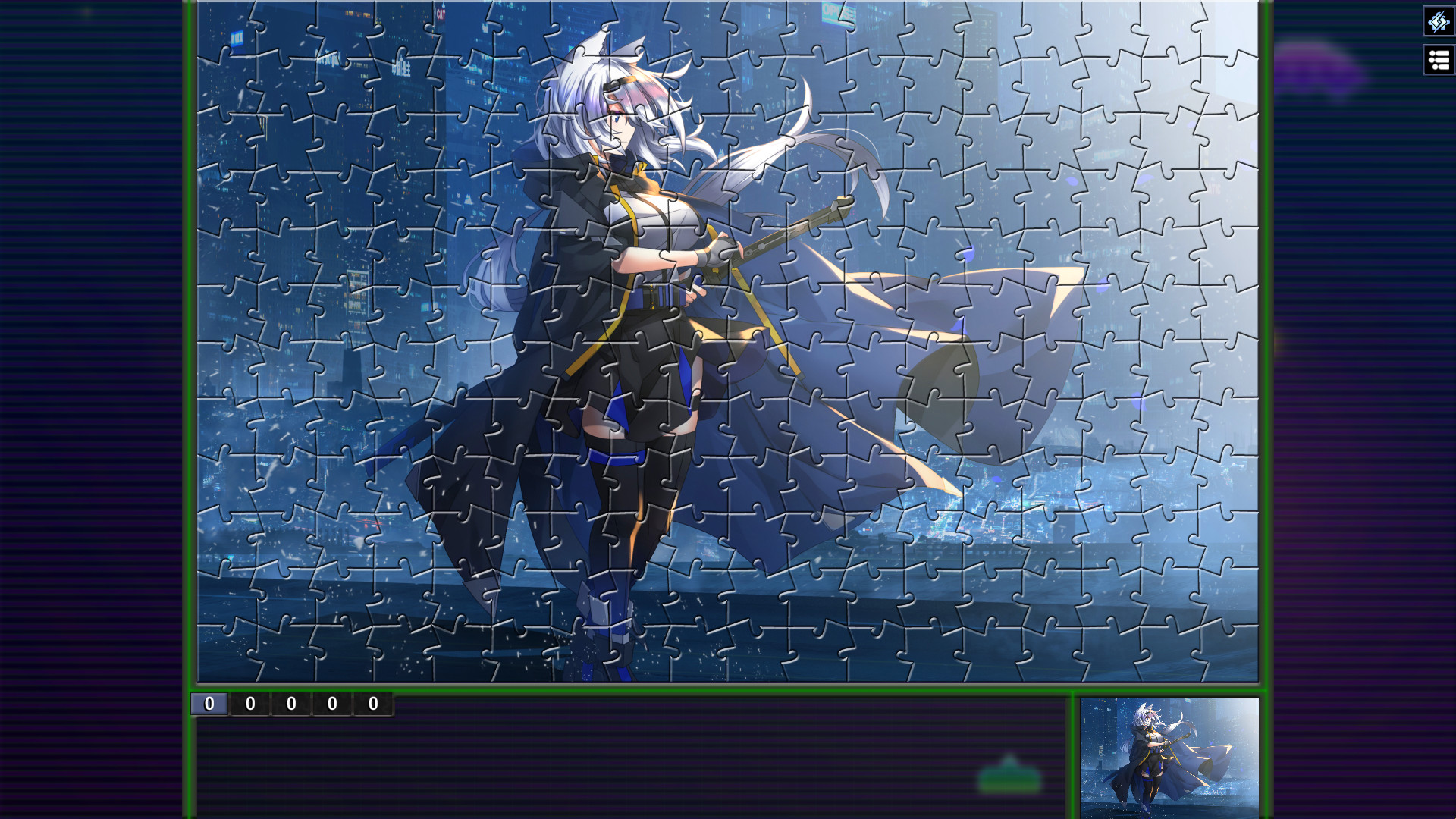 Pixel Puzzles Illustrations & Anime - Jigsaw Pack: Cyberpunk screenshot 8