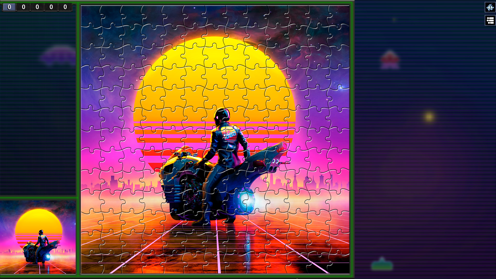 Pixel Puzzles Illustrations & Anime - Jigsaw Pack: Cyberpunk screenshot 3