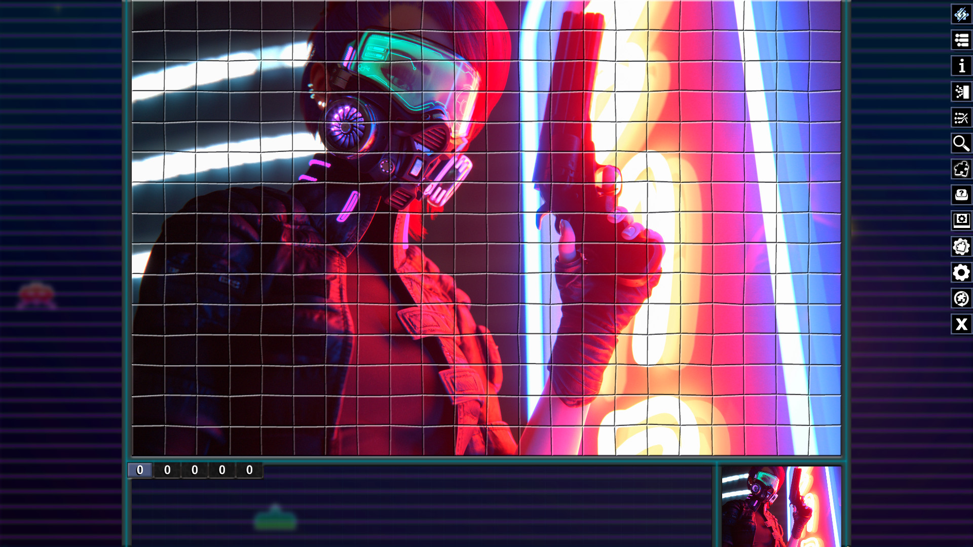 Pixel Puzzles Illustrations & Anime - Jigsaw Pack: Cyberpunk screenshot 6