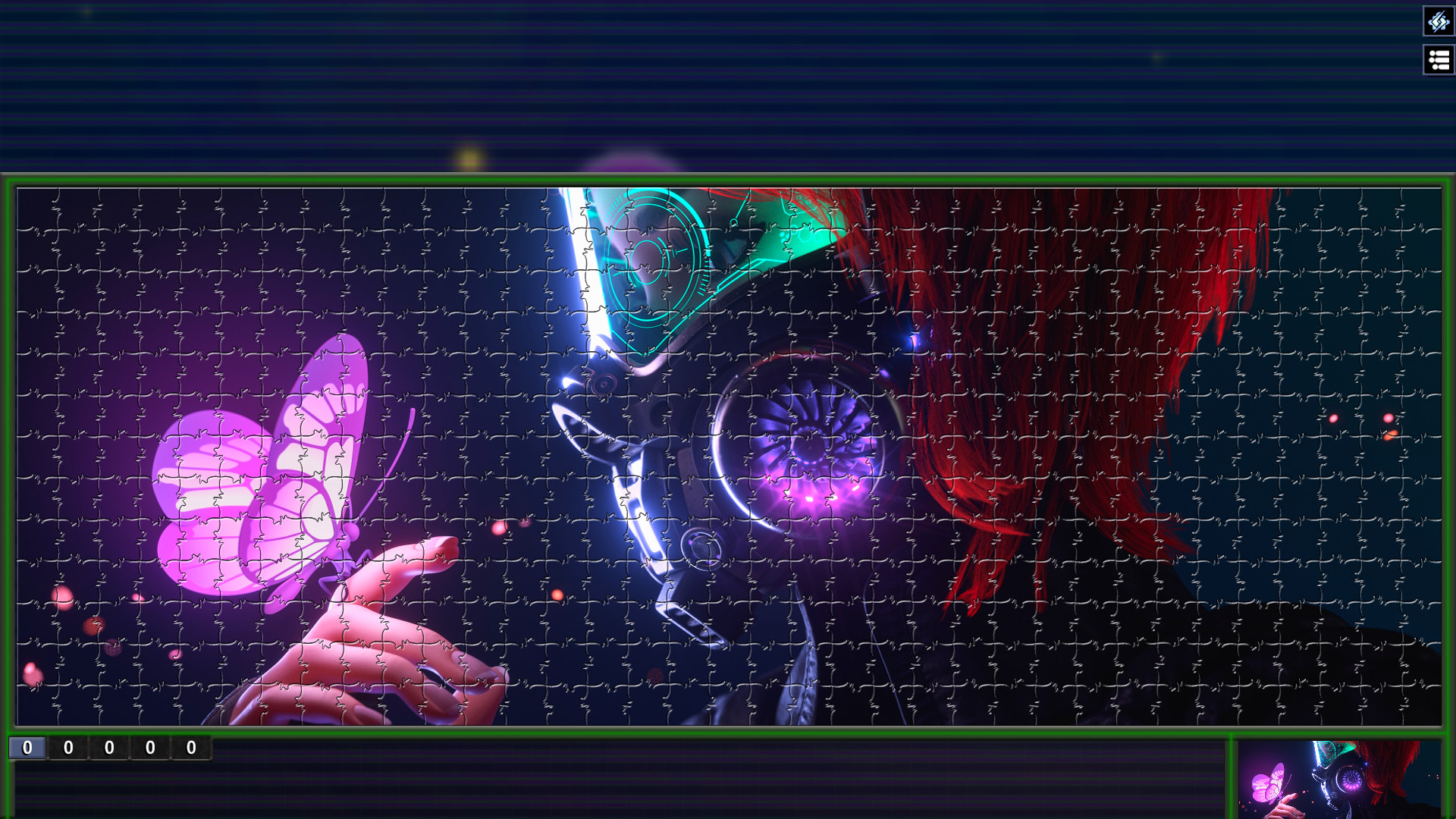 Pixel Puzzles Illustrations & Anime - Jigsaw Pack: Cyberpunk screenshot 4