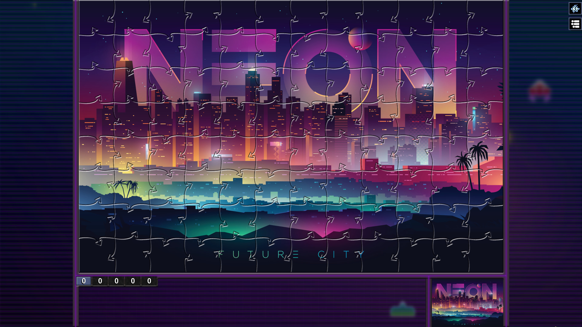 Pixel Puzzles Illustrations & Anime - Jigsaw Pack: Cyberpunk screenshot 11