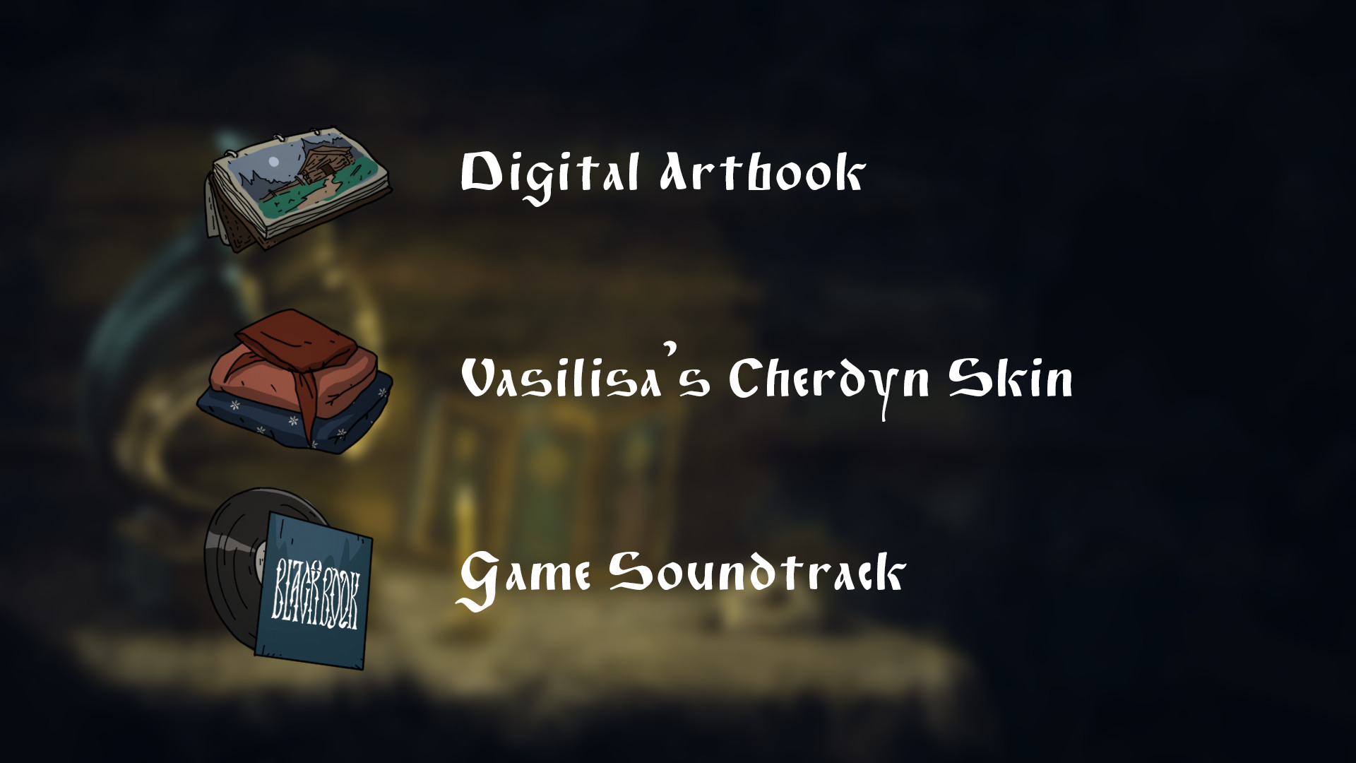 Black Book - Supporter Pack screenshot 1
