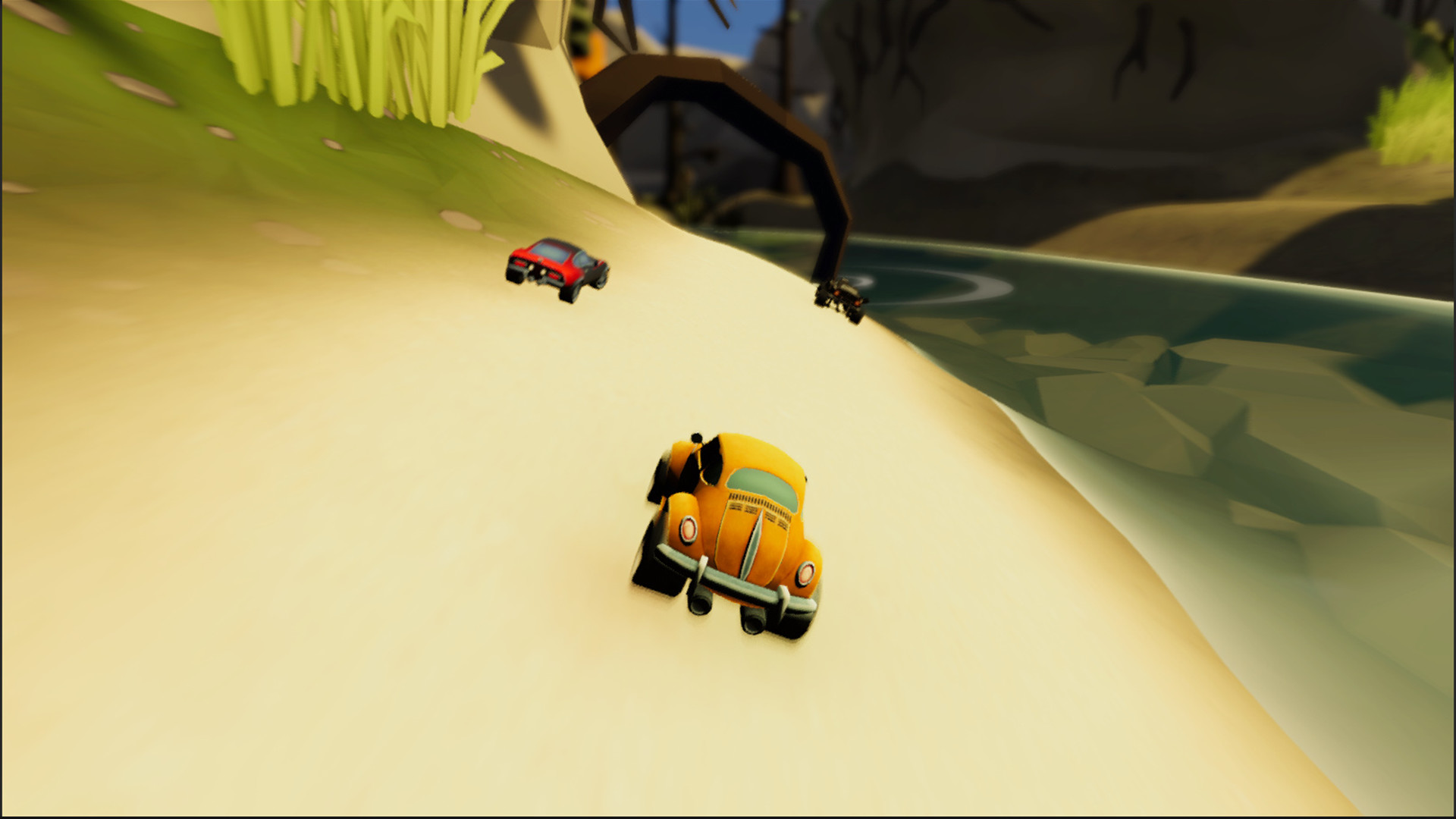 Mini Car Racing - Tiny Split Screen Tournament screenshot 9