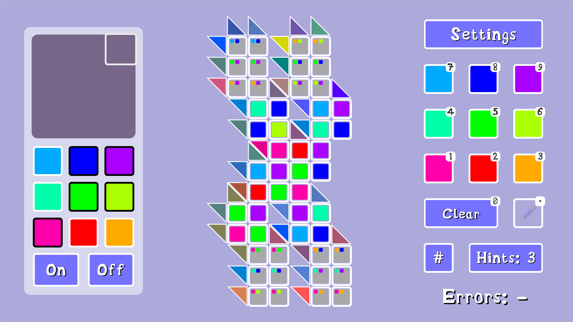 Kakuro Blend screenshot 1