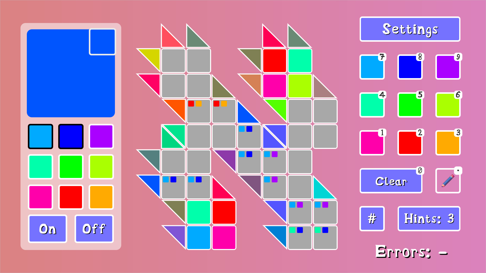 Kakuro Blend screenshot 4